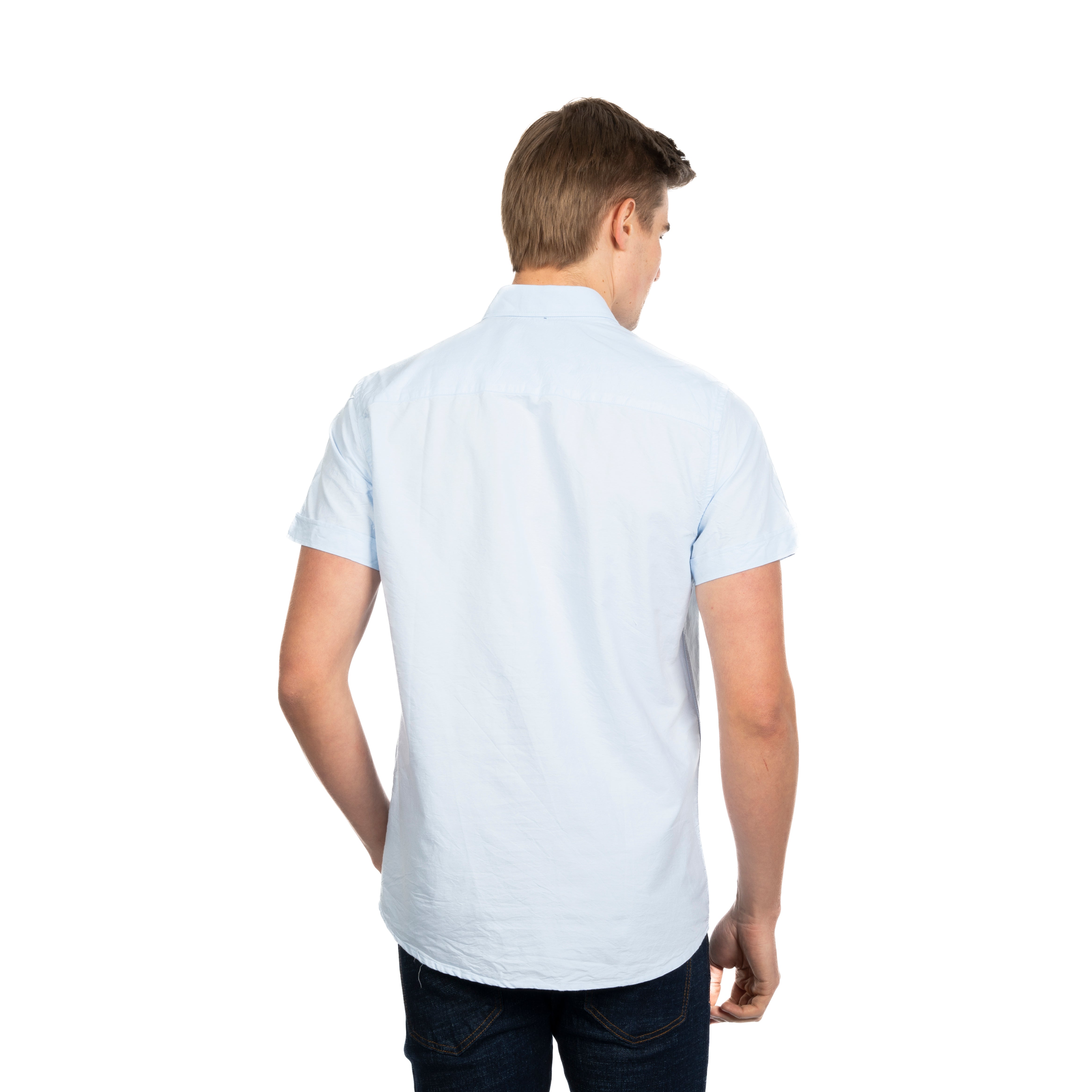 Half Sleeve Shirt - Men - Plain