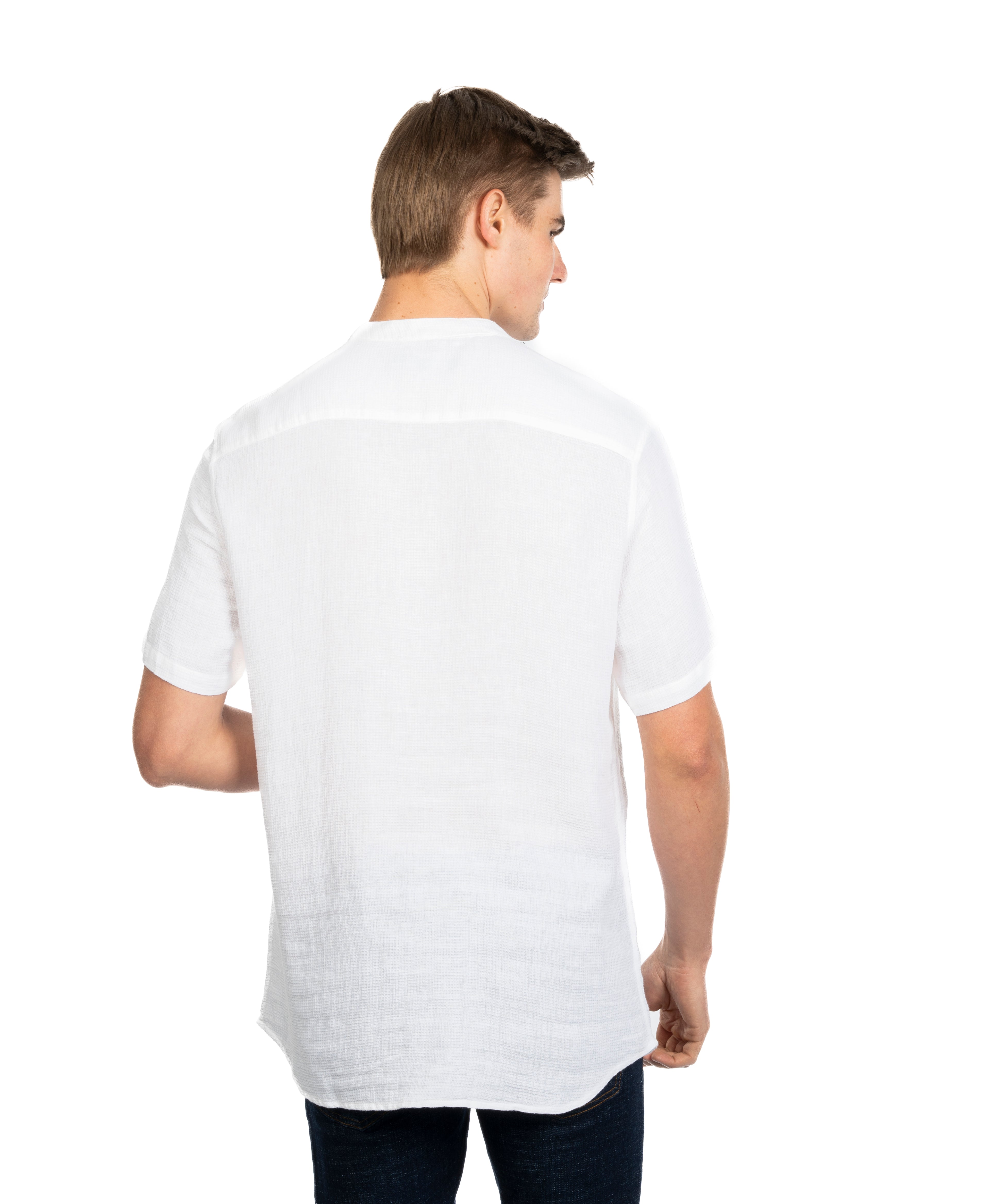 Half Sleeve Shirt - Men - Striped