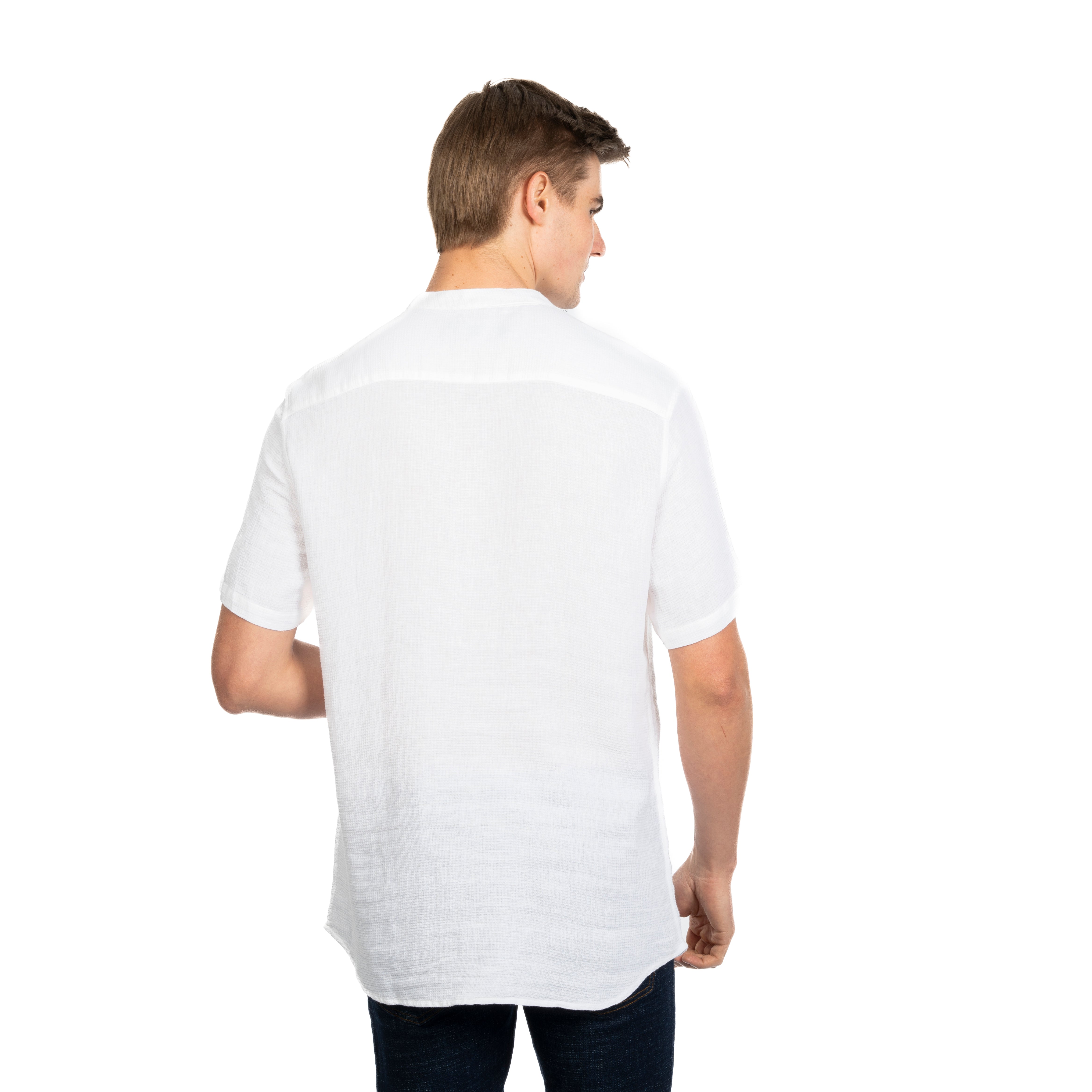 Half Sleeve Shirt - Men - Striped