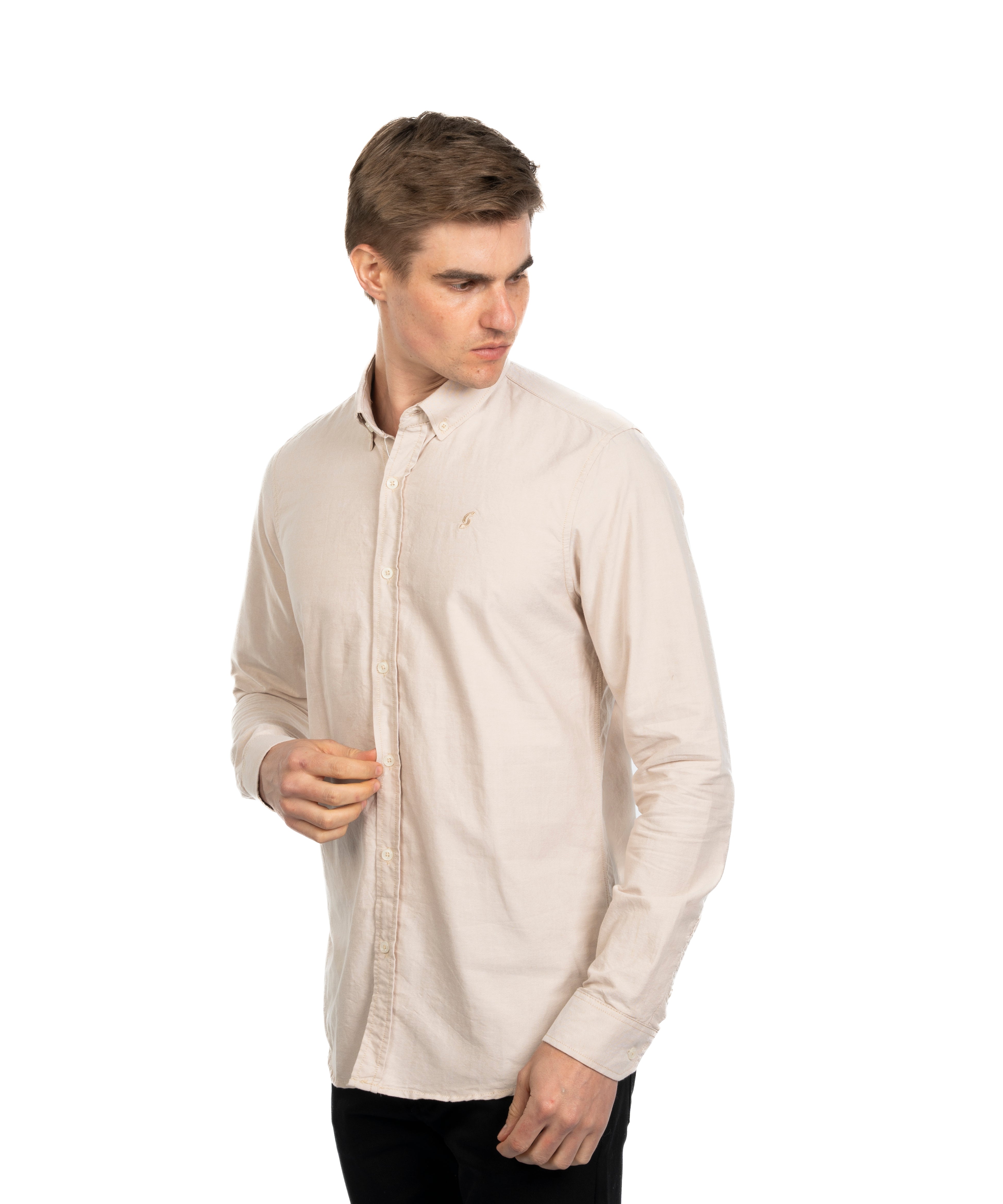 Long Sleeve Shirt - Men - Plain