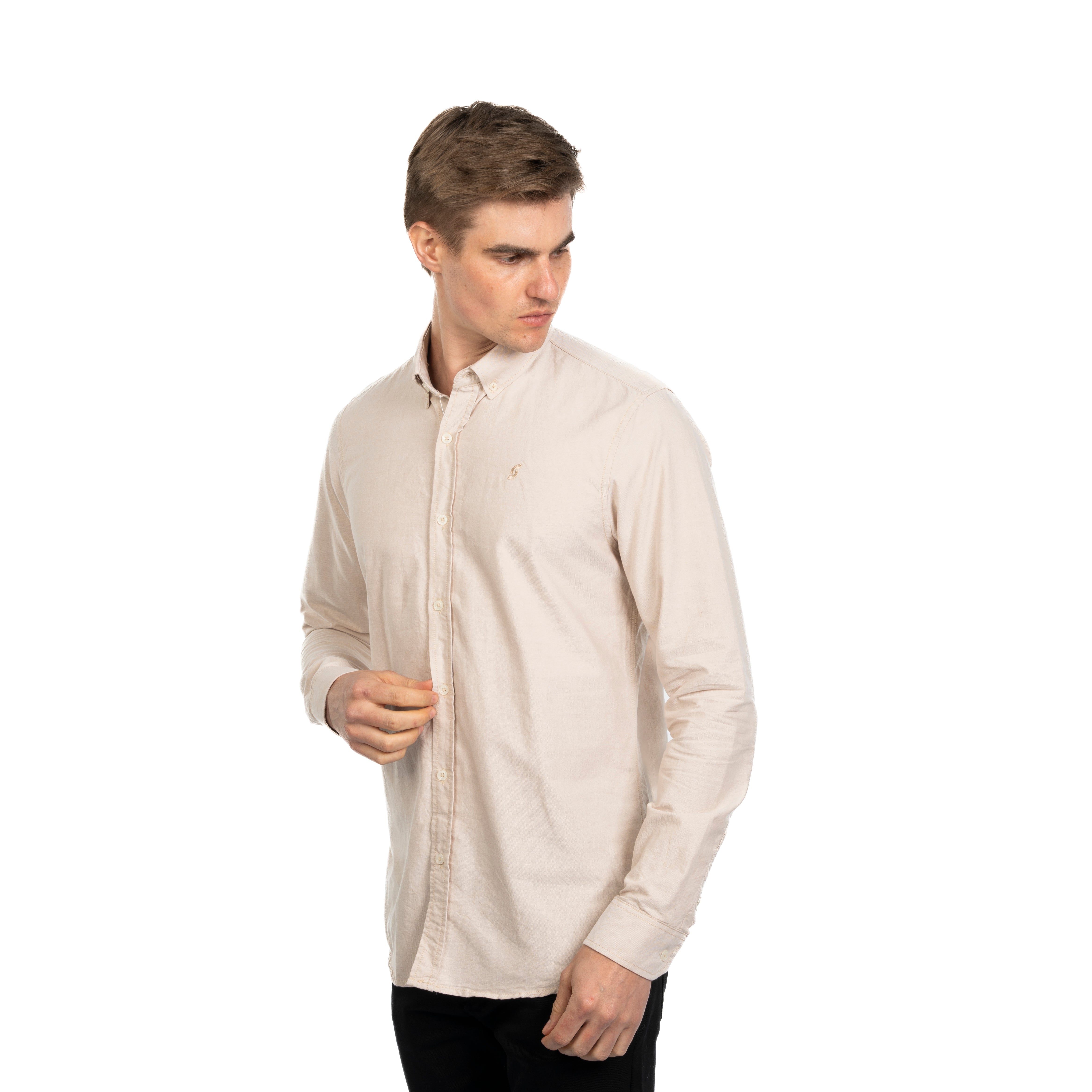 Long Sleeve Shirt - Men - Plain