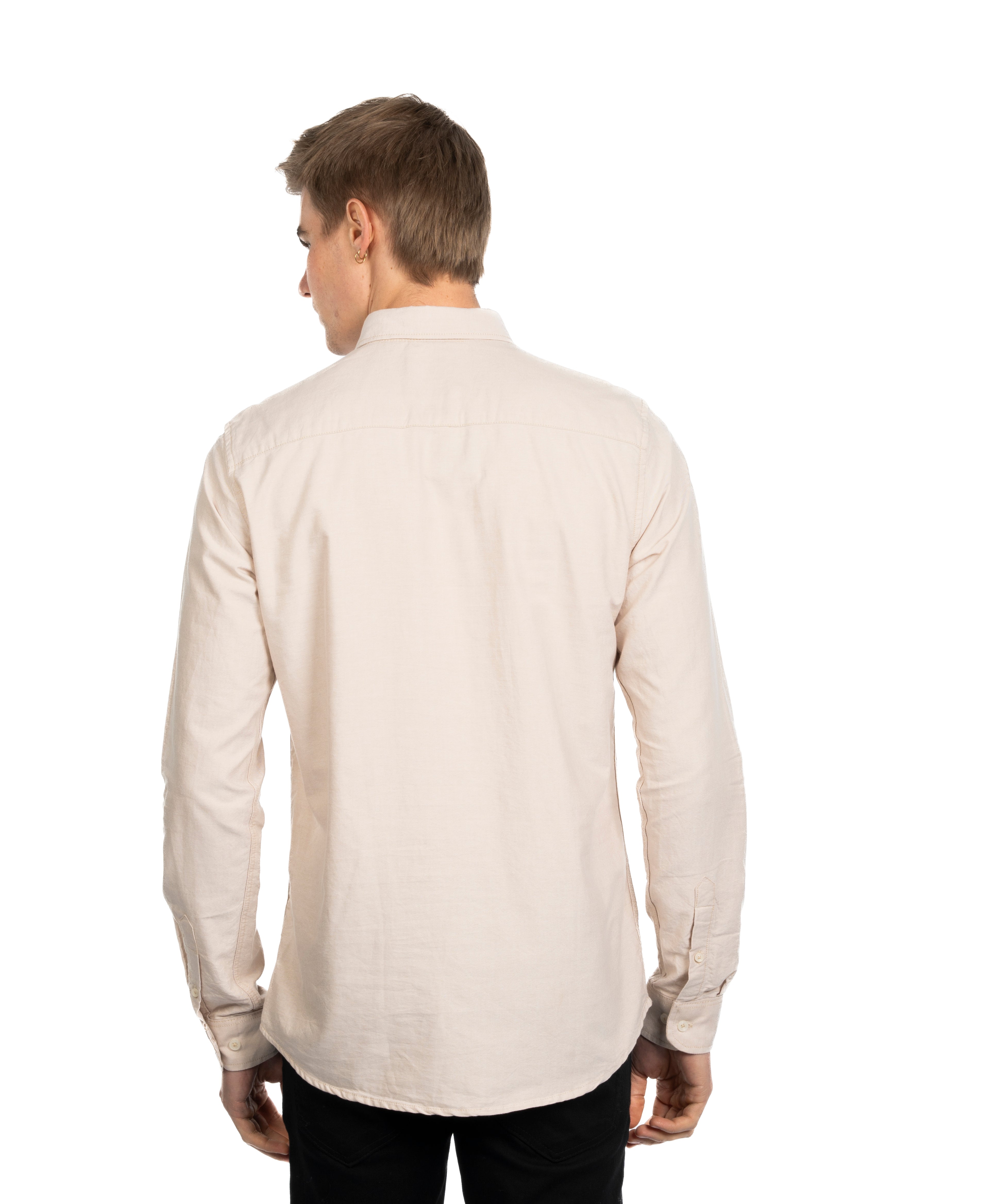 Long Sleeve Shirt - Men - Plain