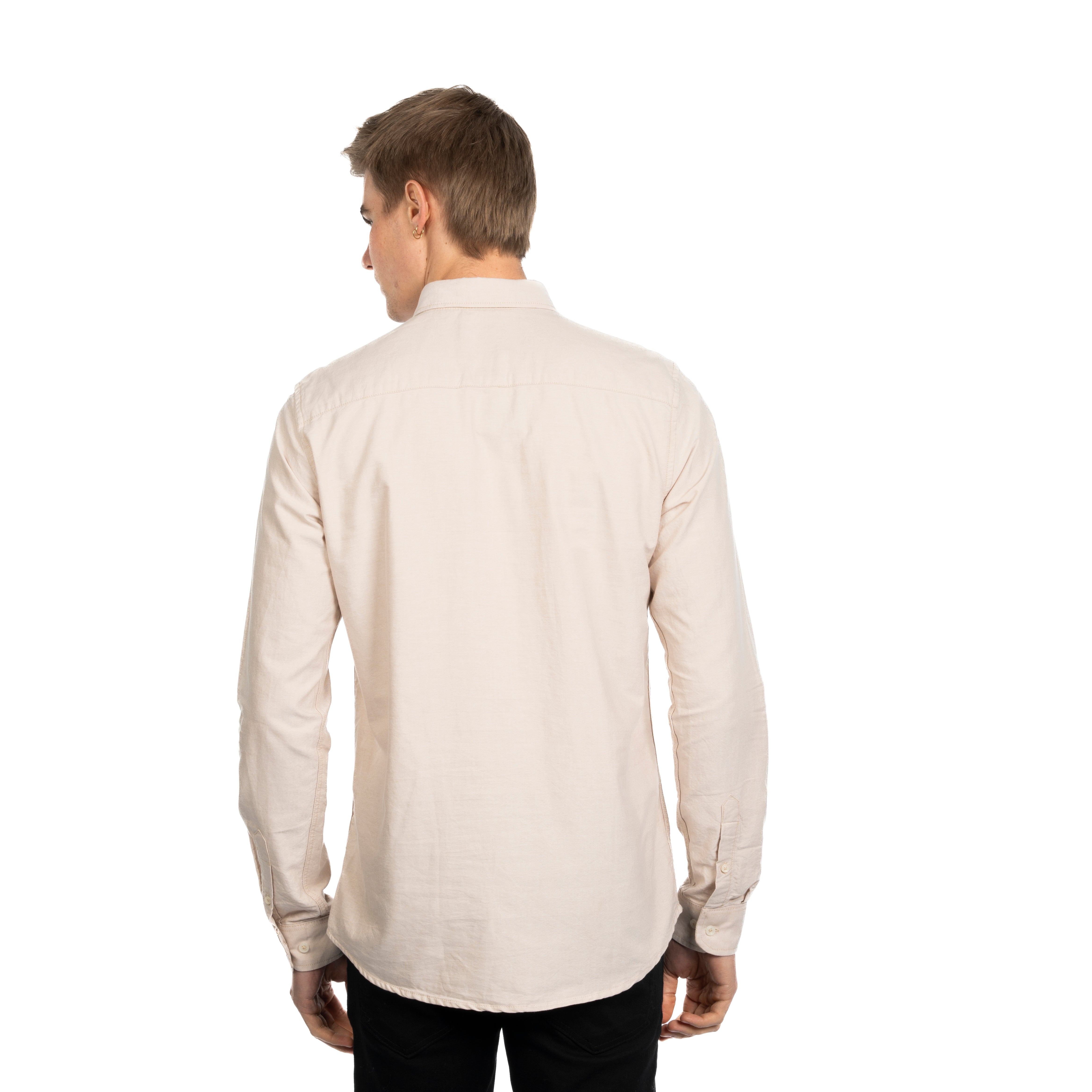 Long Sleeve Shirt - Men - Plain