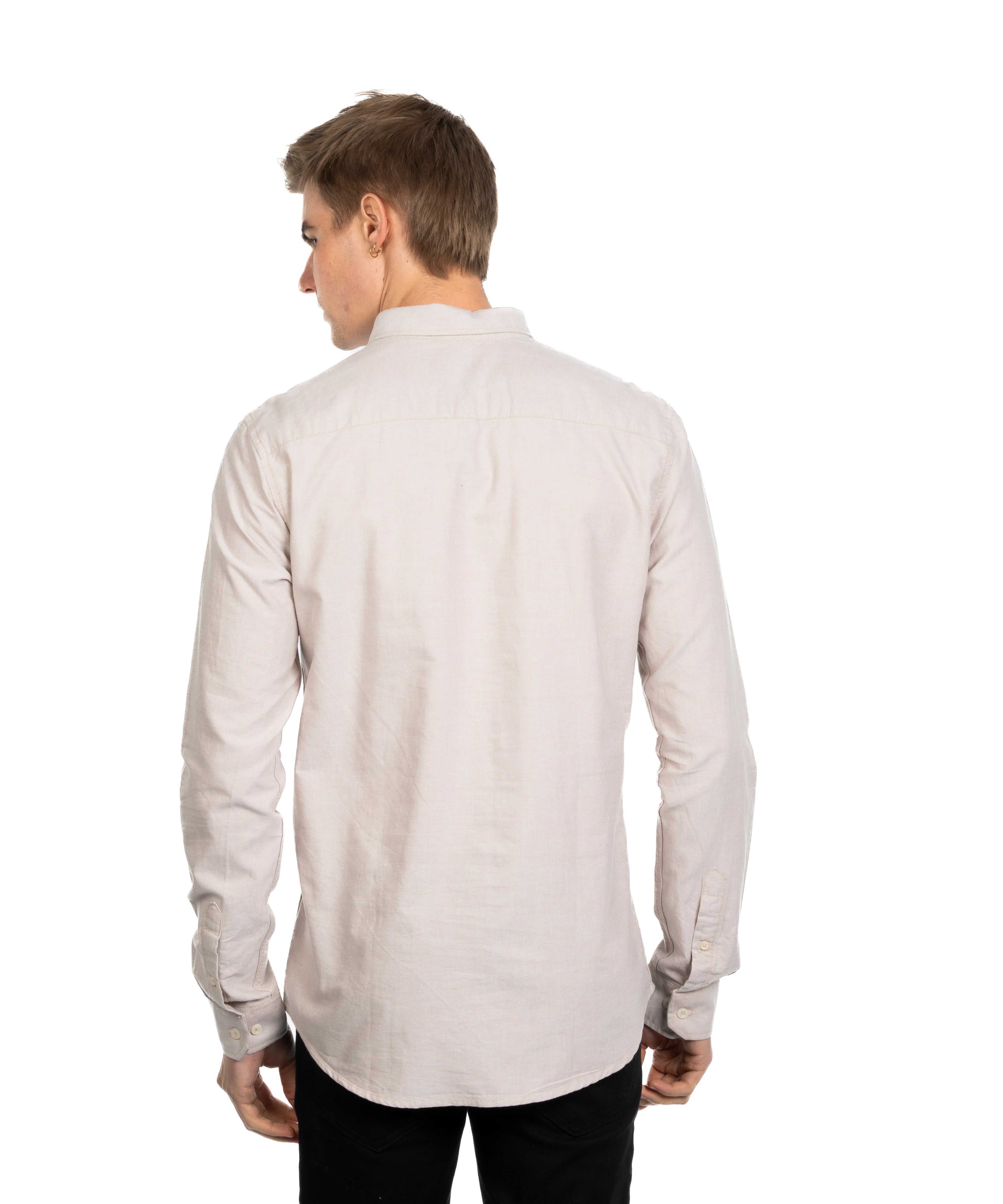 Long Sleeve Shirt - Men - Plain