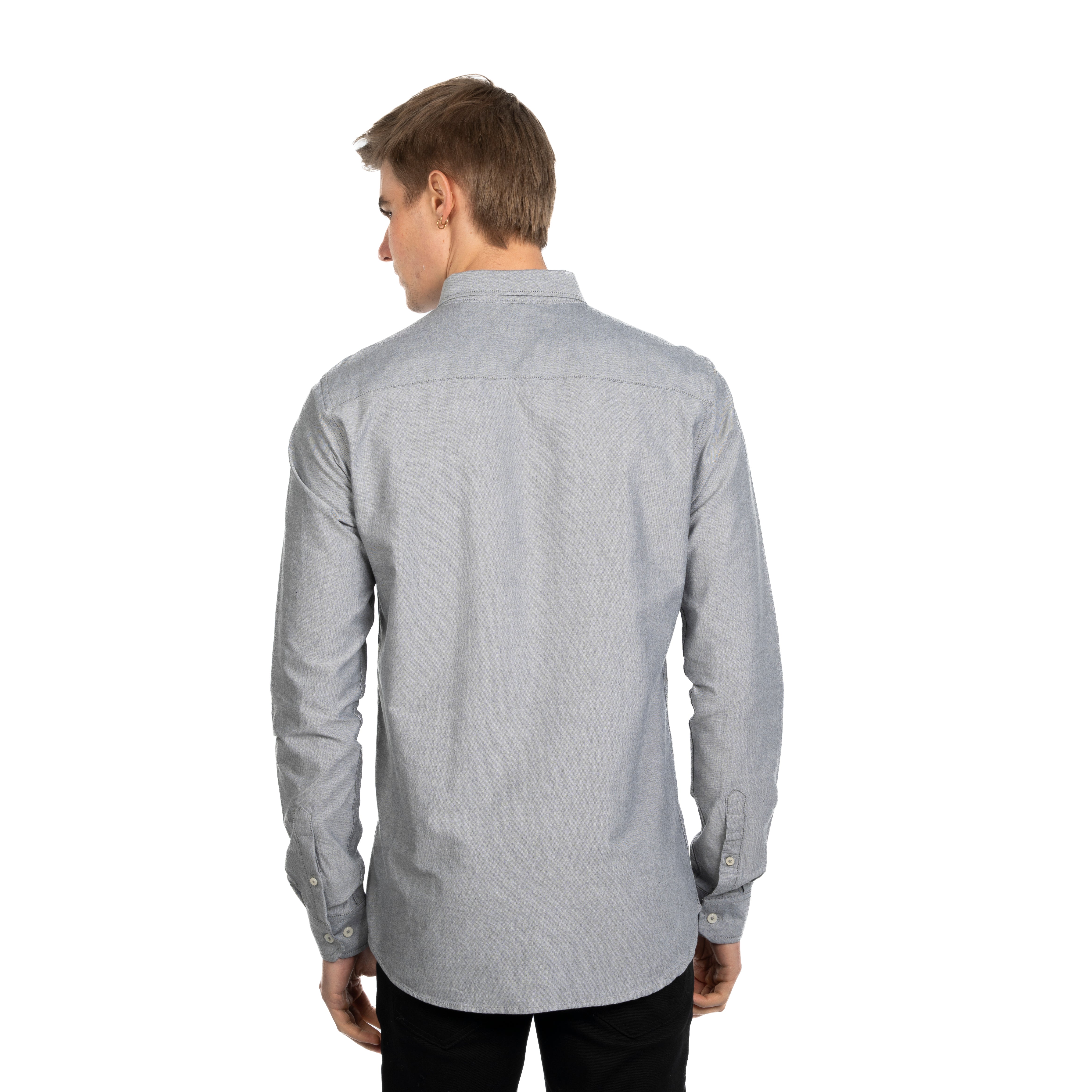 Long Sleeve Shirt - Men - Plain