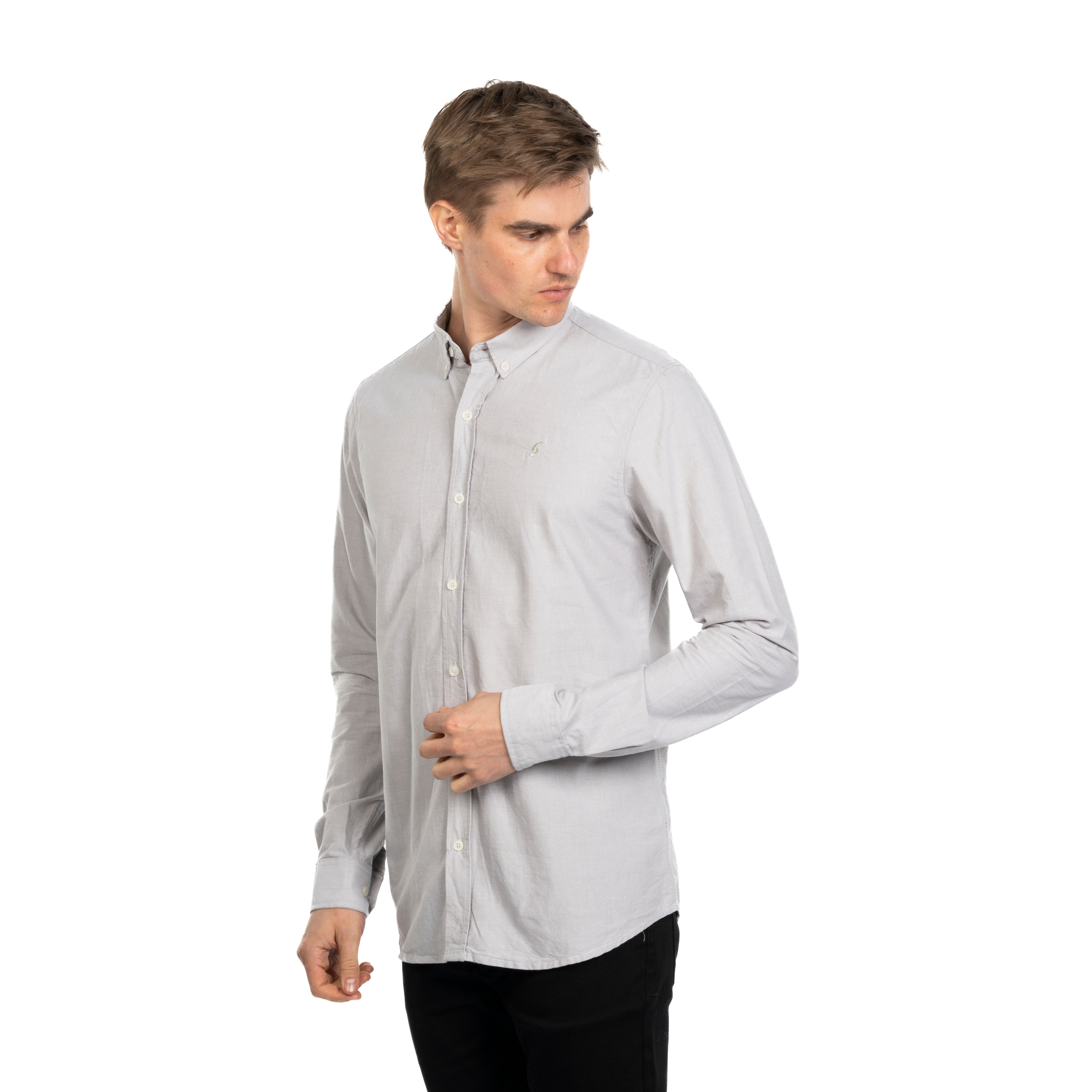 Long Sleeve Shirt - Men - Plain