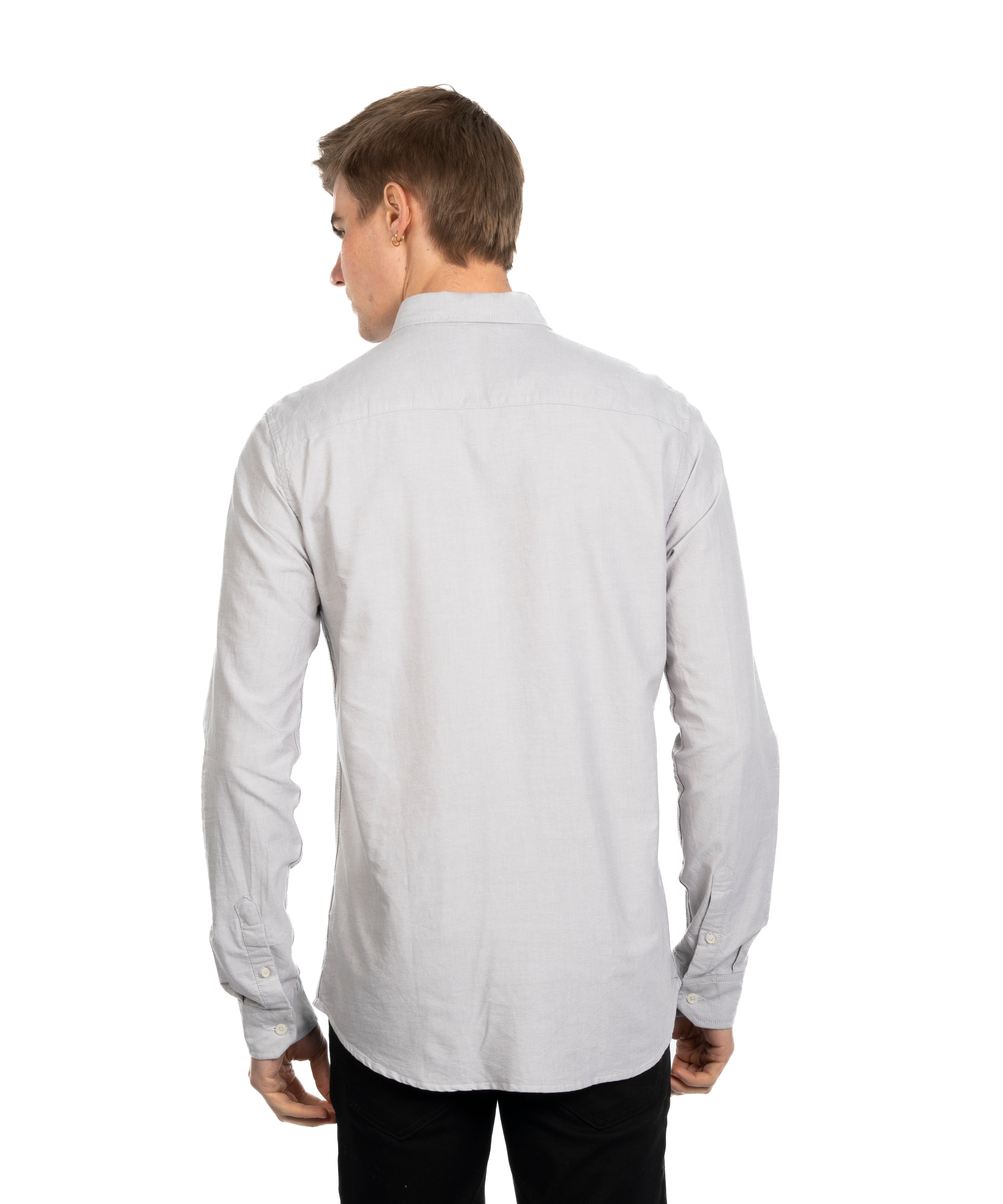 Long Sleeve Shirt - Men - Plain