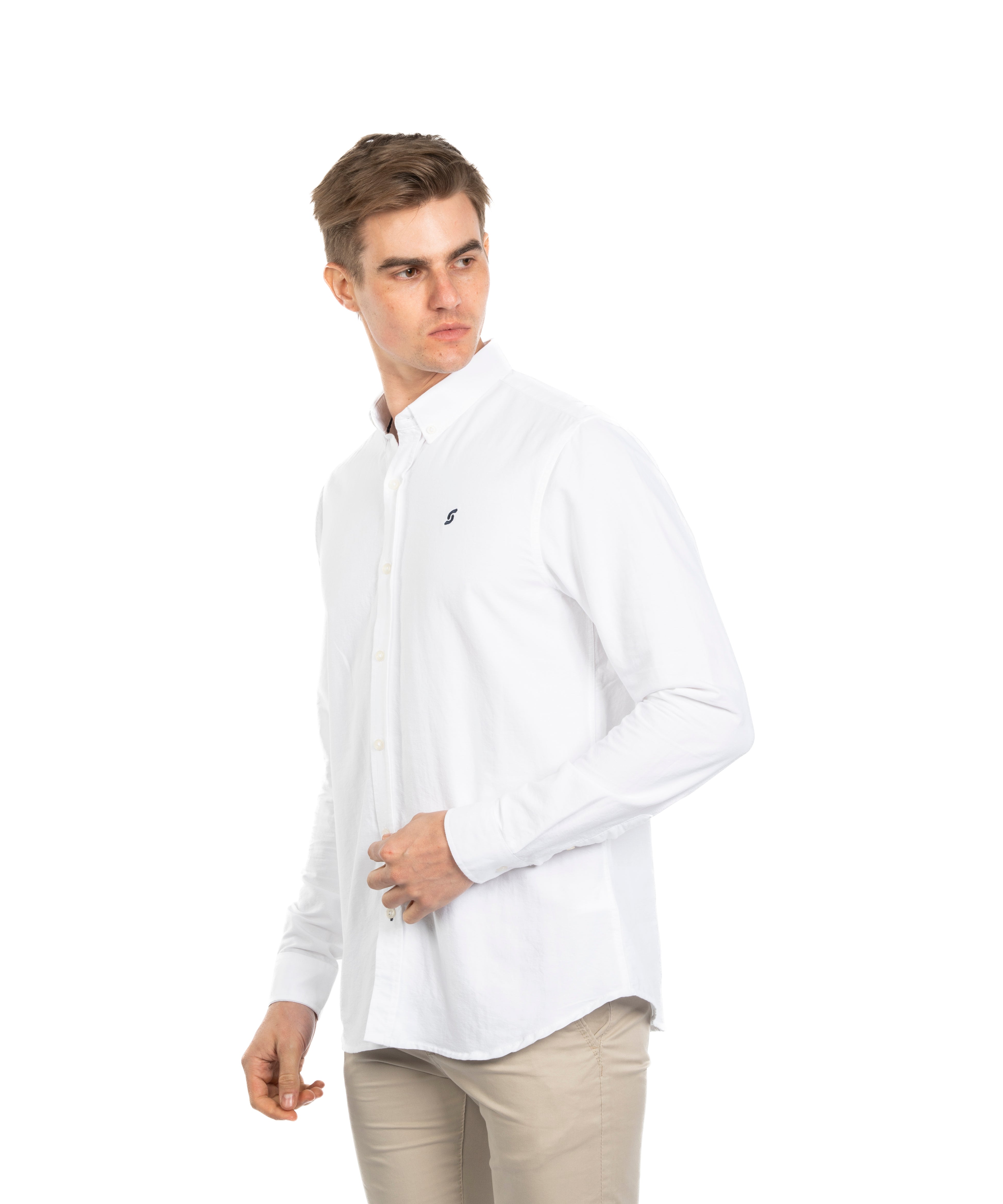 Long Sleeve Shirt - Men - Plain