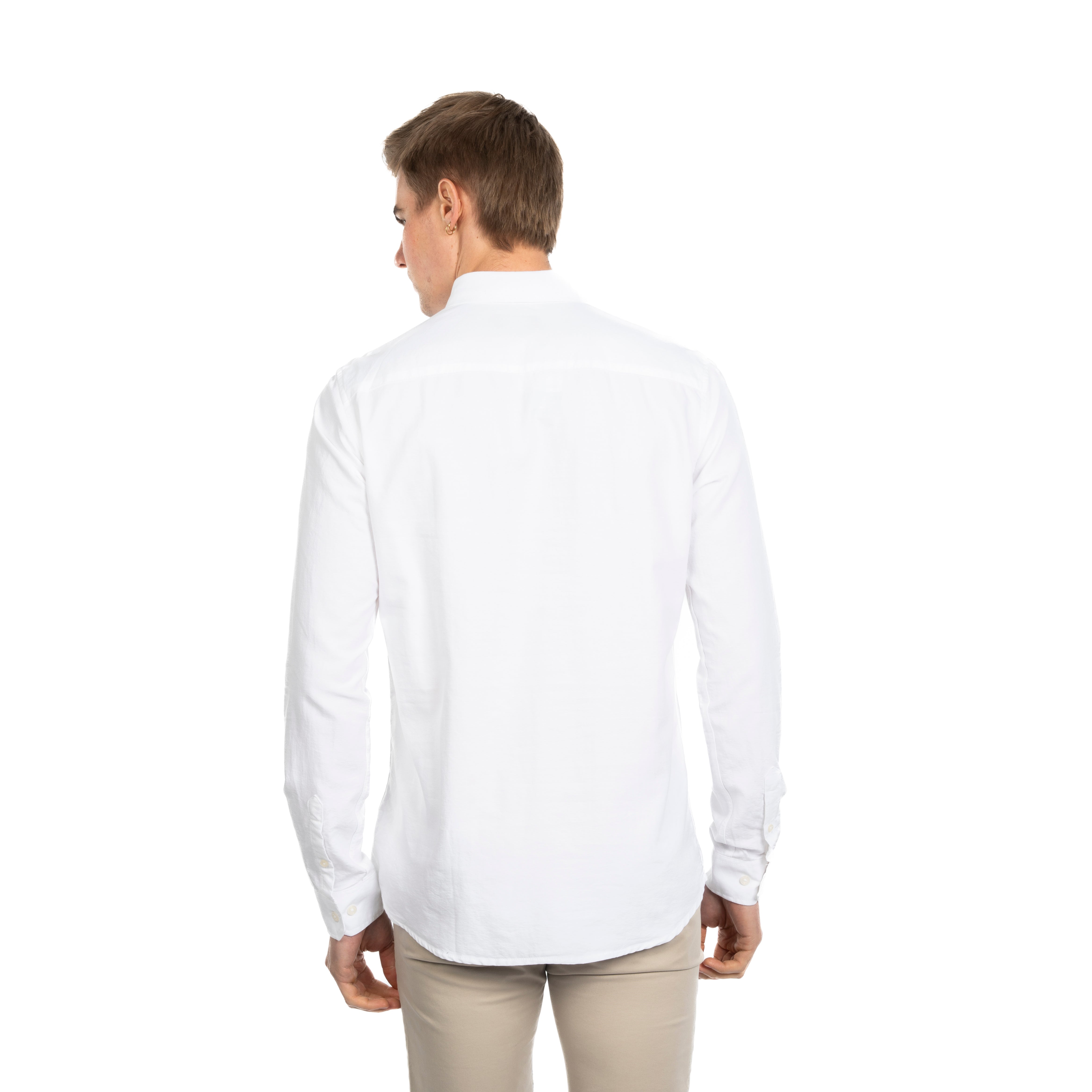Long Sleeve Shirt - Men - Plain
