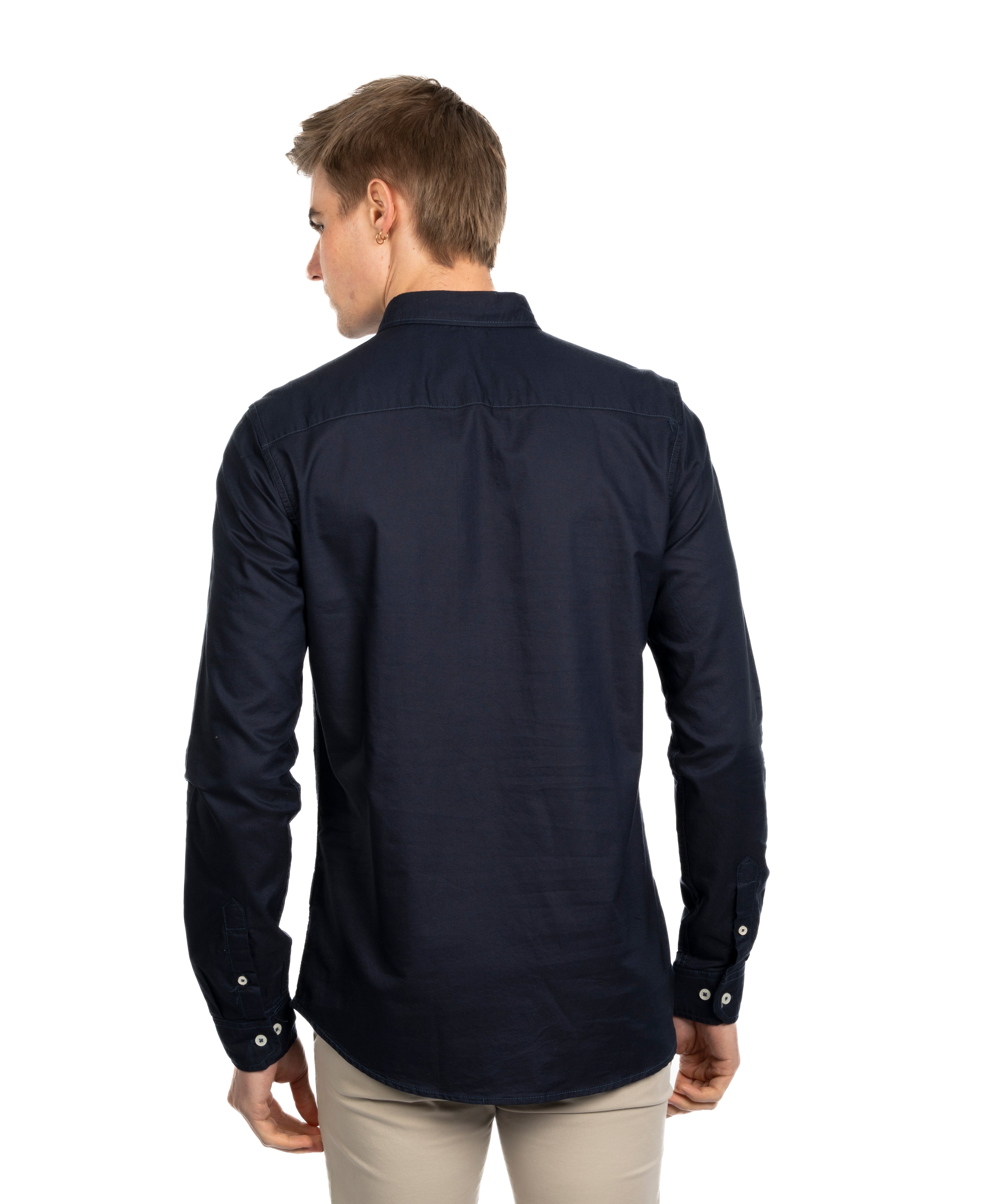 Long Sleeve Shirt - Men - Plain