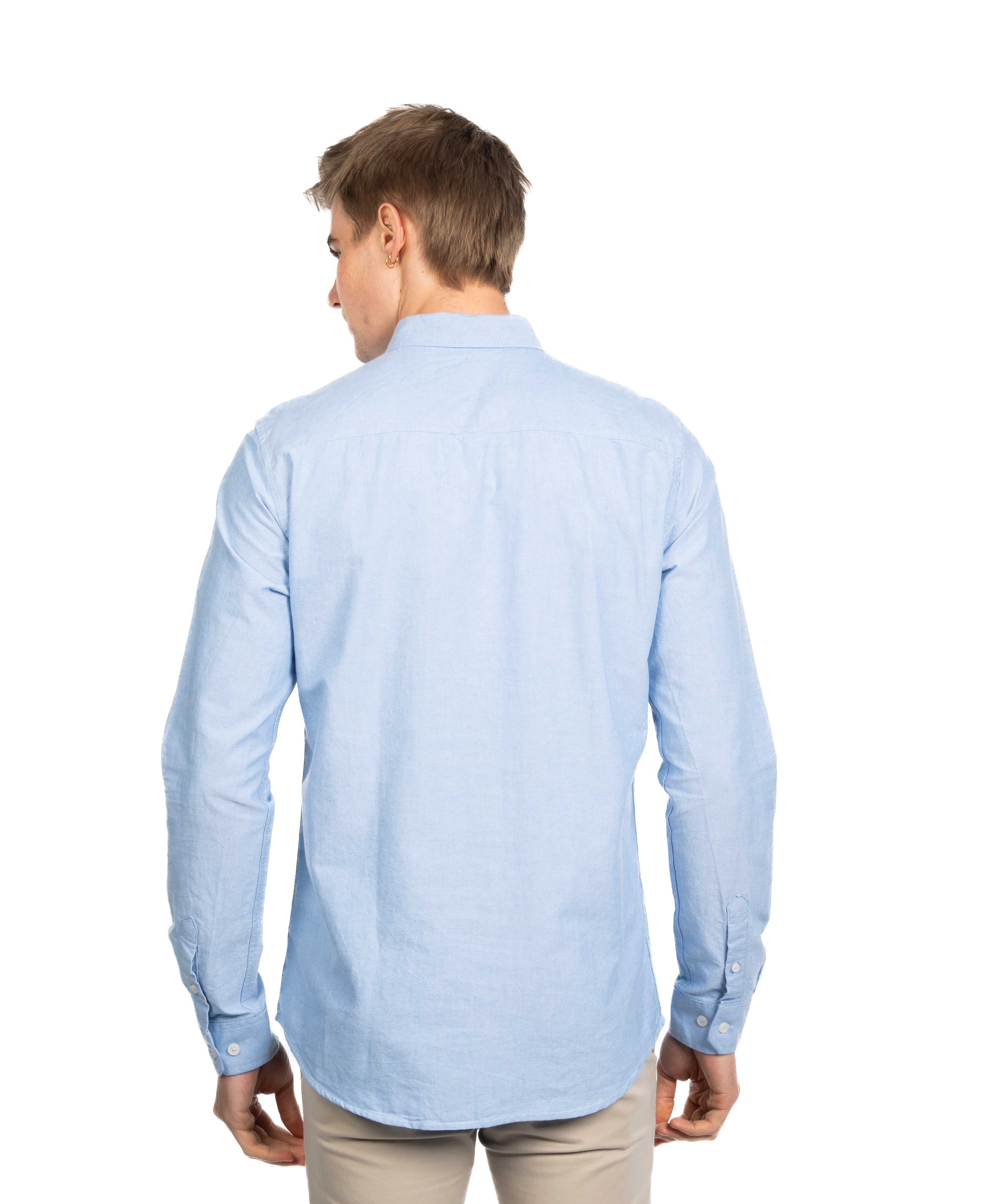 Long Sleeve Shirt - Men - Plain