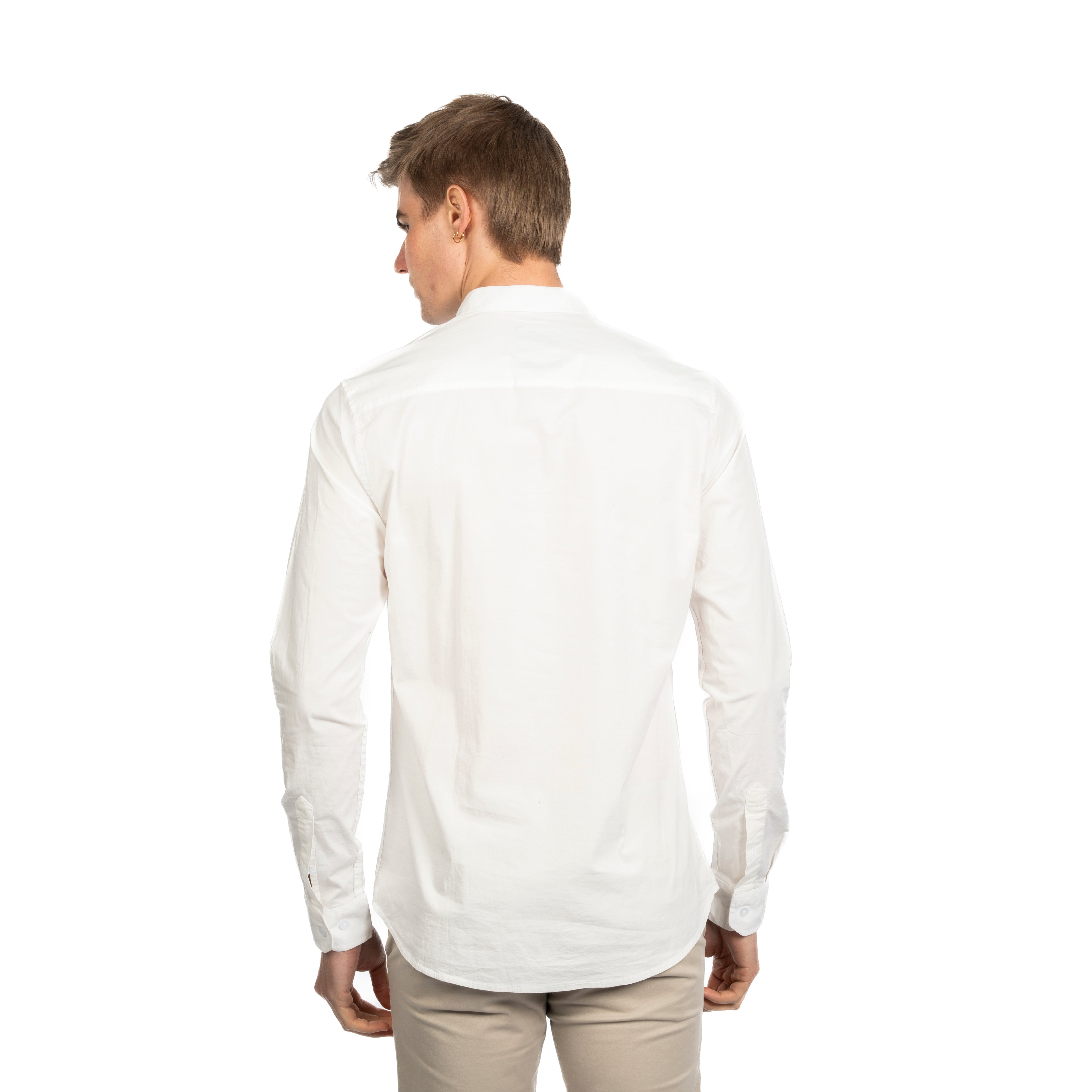 Long Sleeve Shirt - Men - Plain