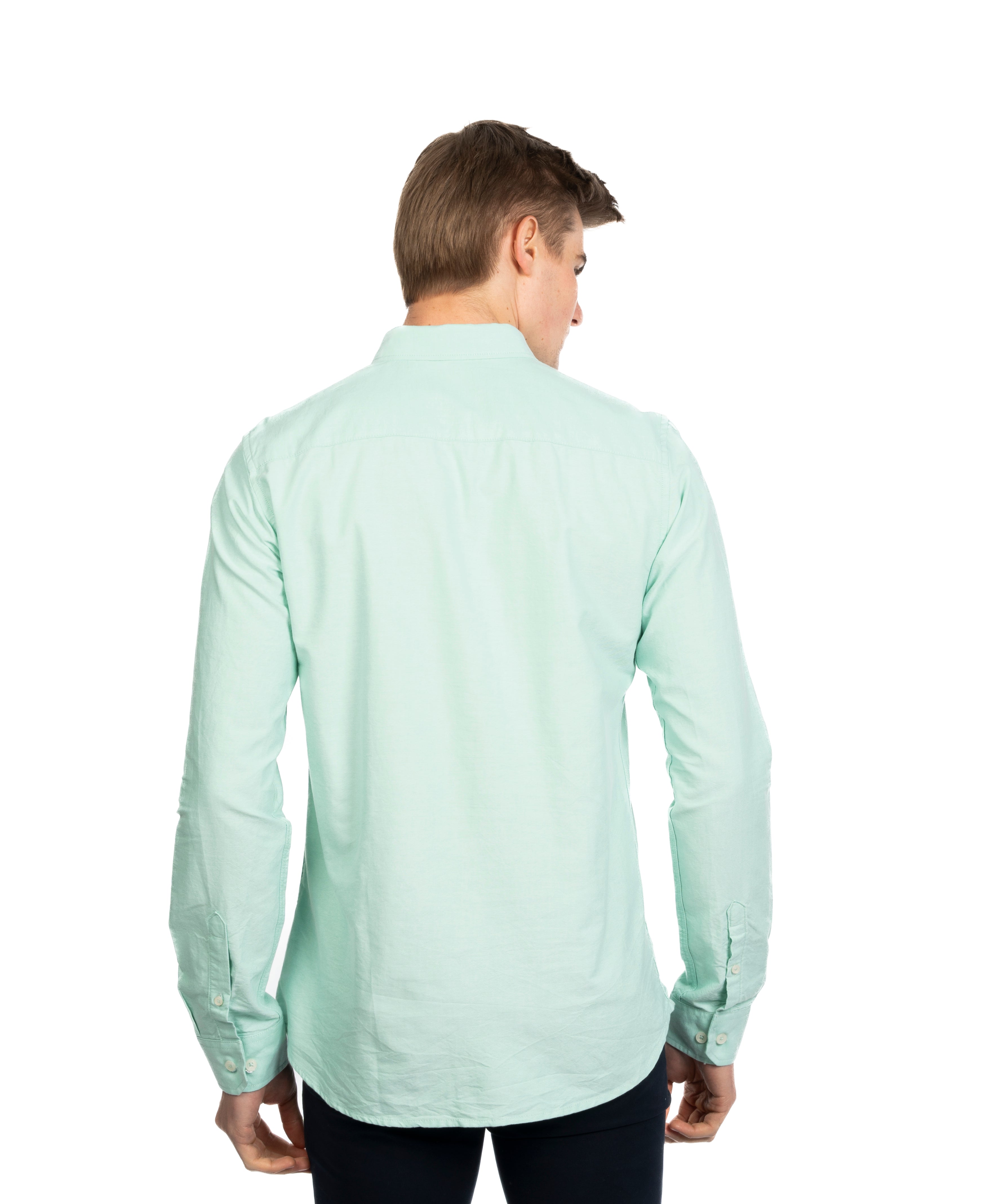 Long Sleeve Shirt - Men - Plain