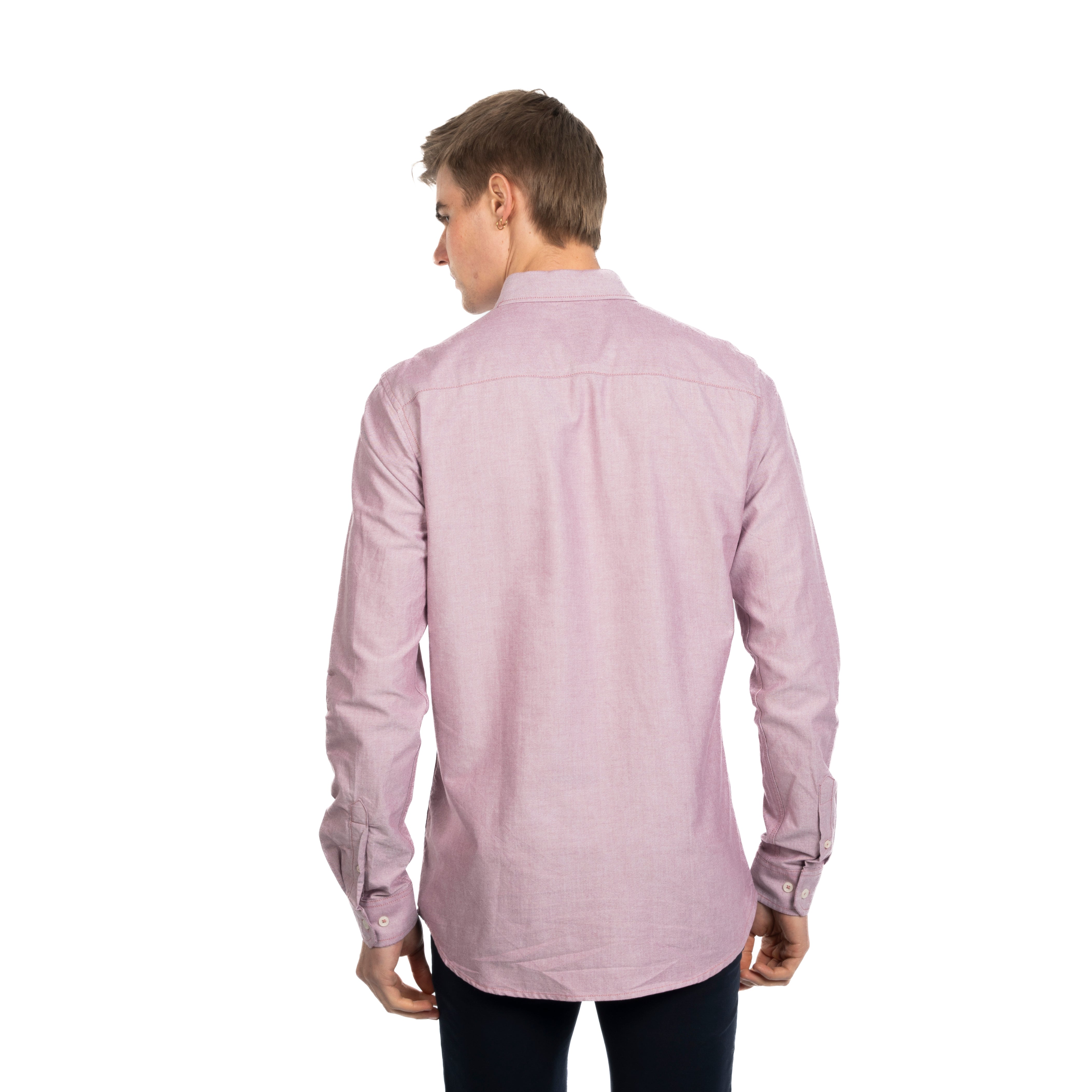 Long Sleeve Shirt - Men - Plain