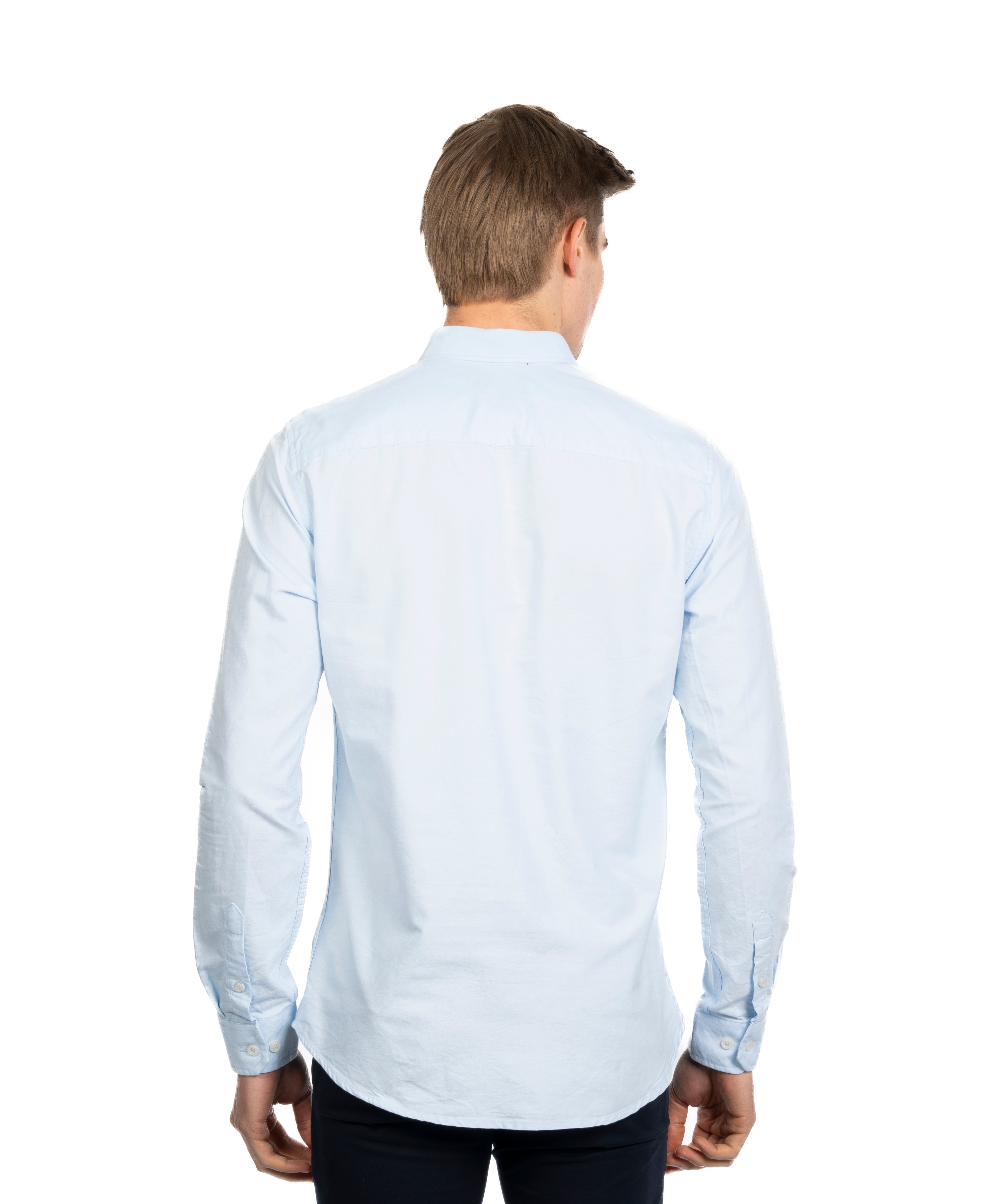 Long Sleeve Shirt - Men - Plain
