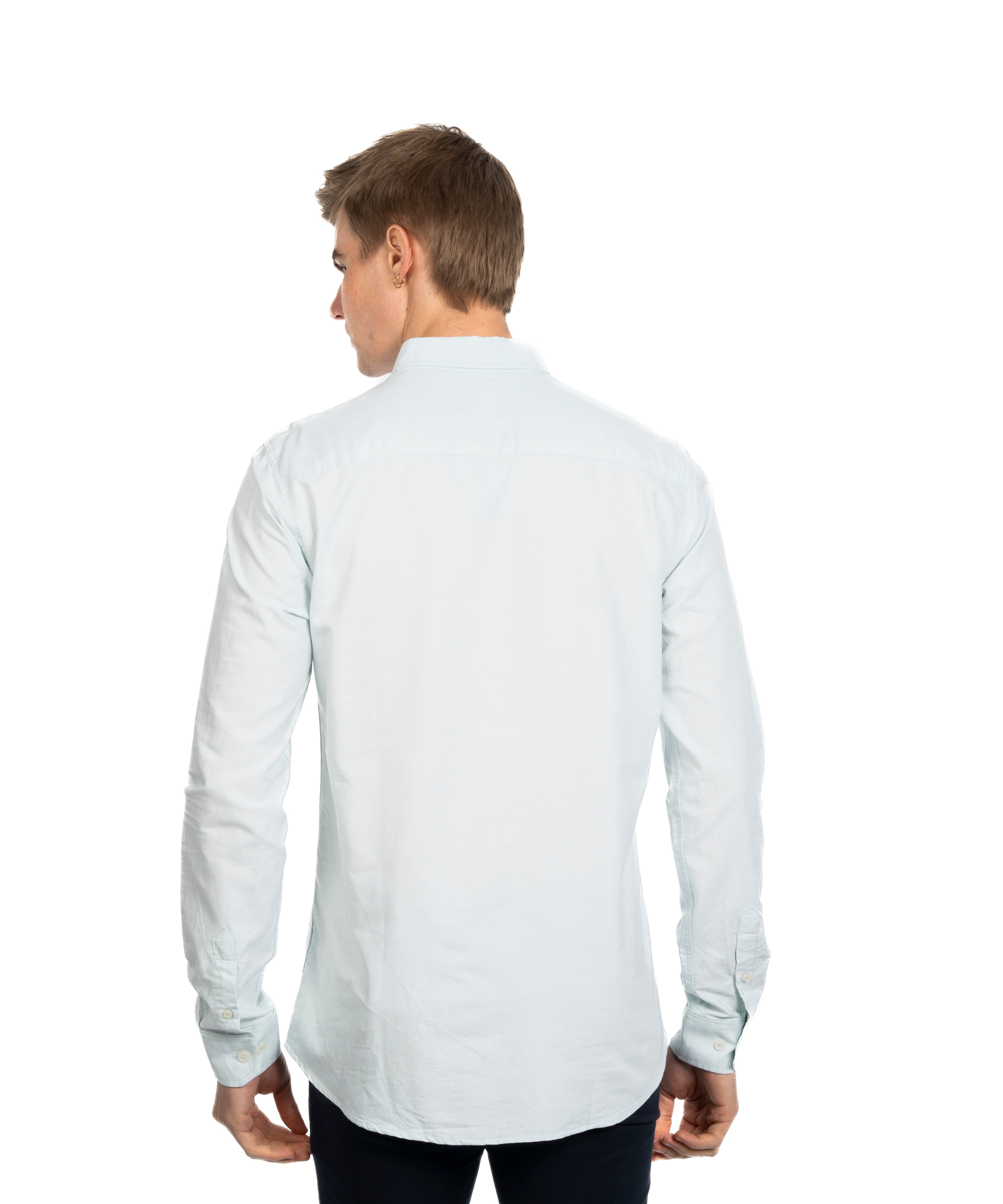 Long Sleeve Shirt - Men - Plain