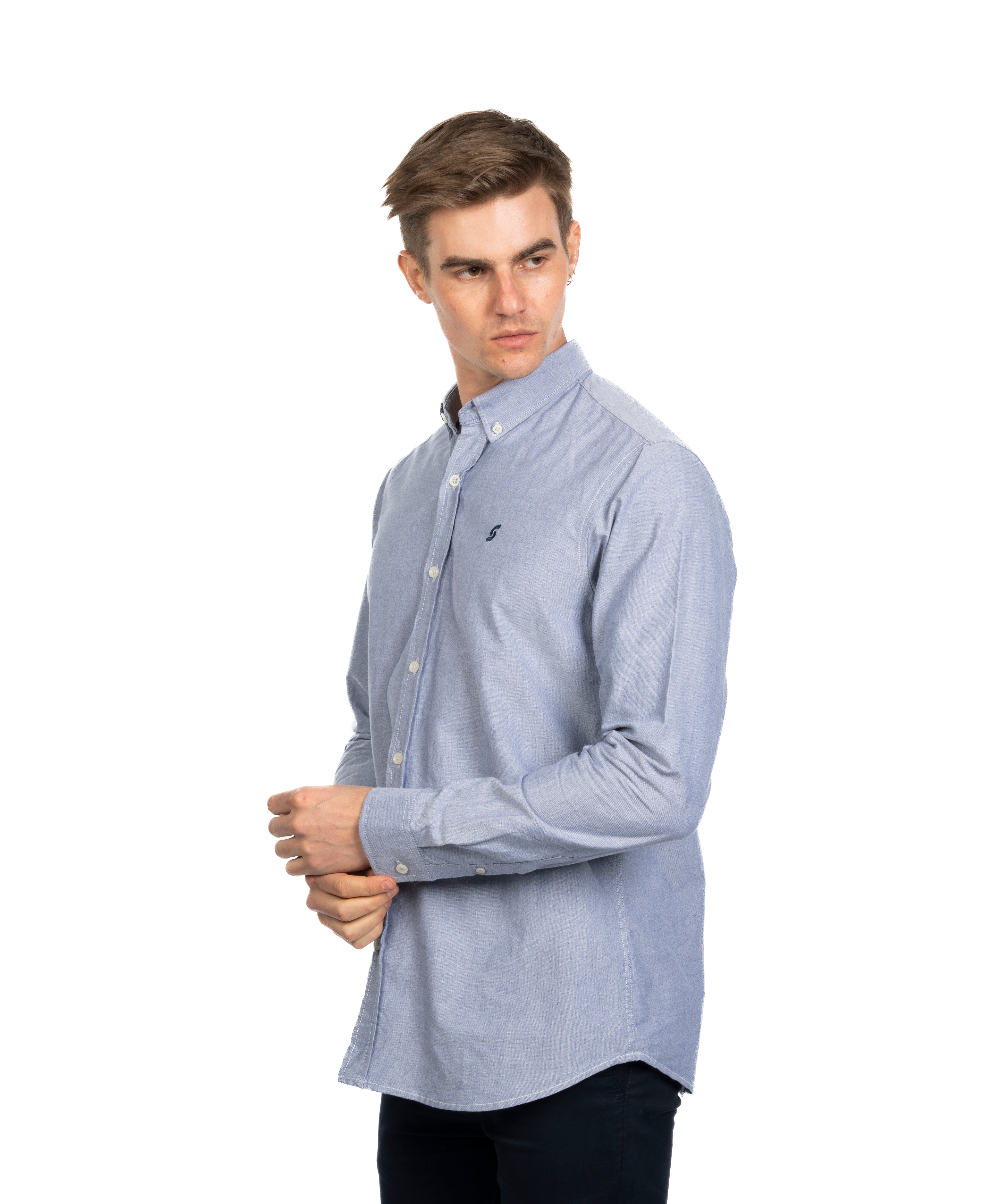 Long Sleeve Shirt - Men - Plain