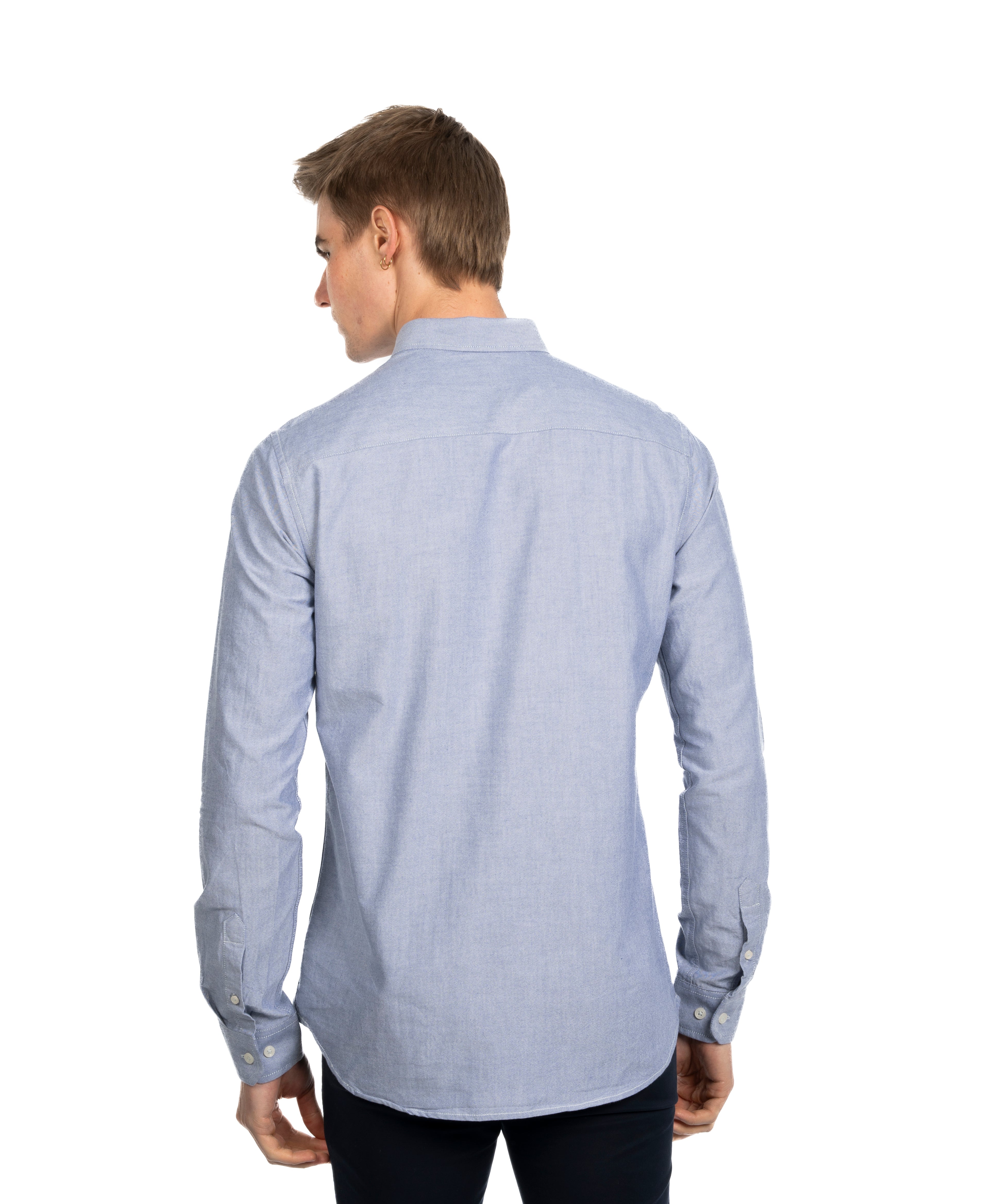 Long Sleeve Shirt - Men - Plain