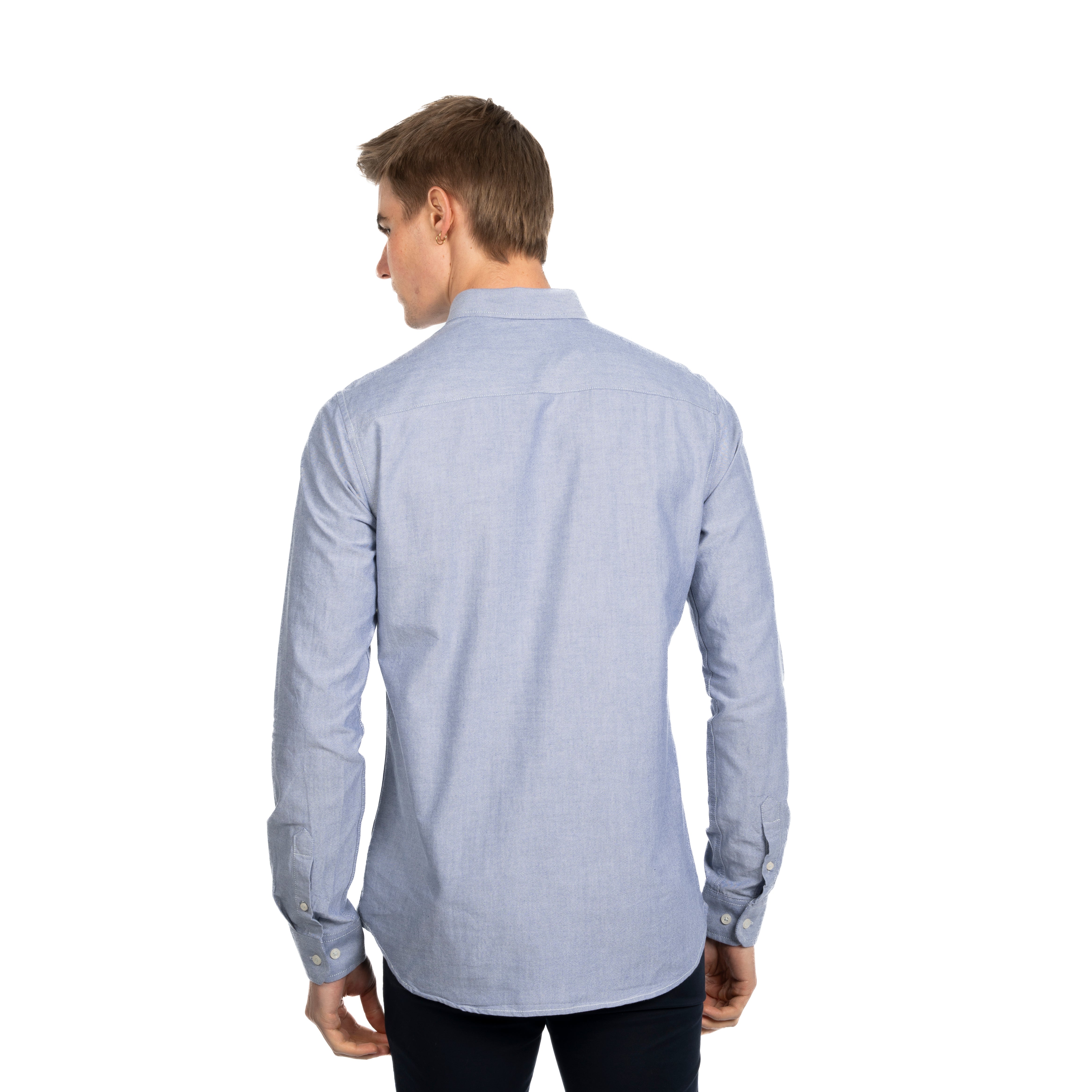 Long Sleeve Shirt - Men - Plain