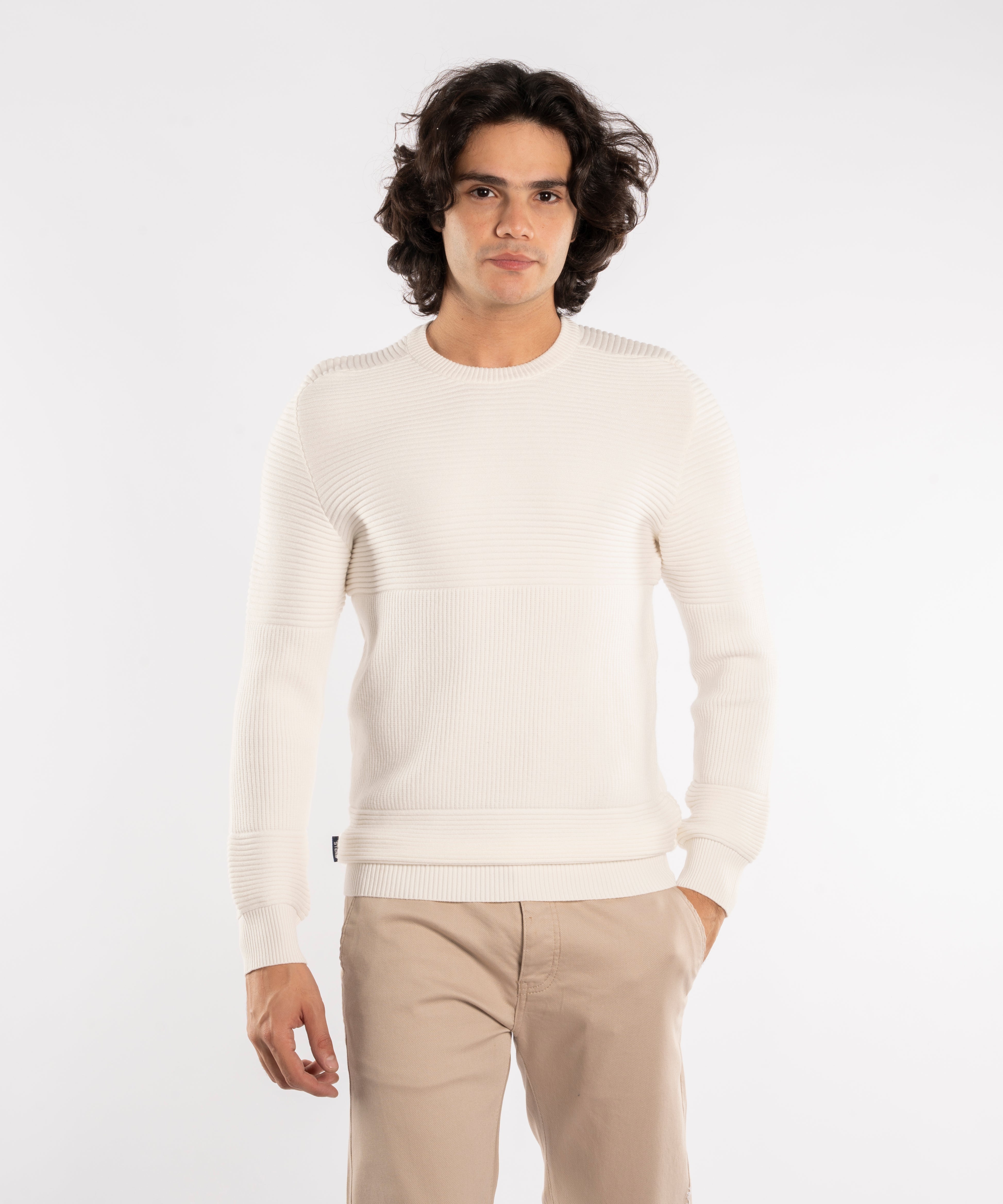 Pullover - Men - Ribbed