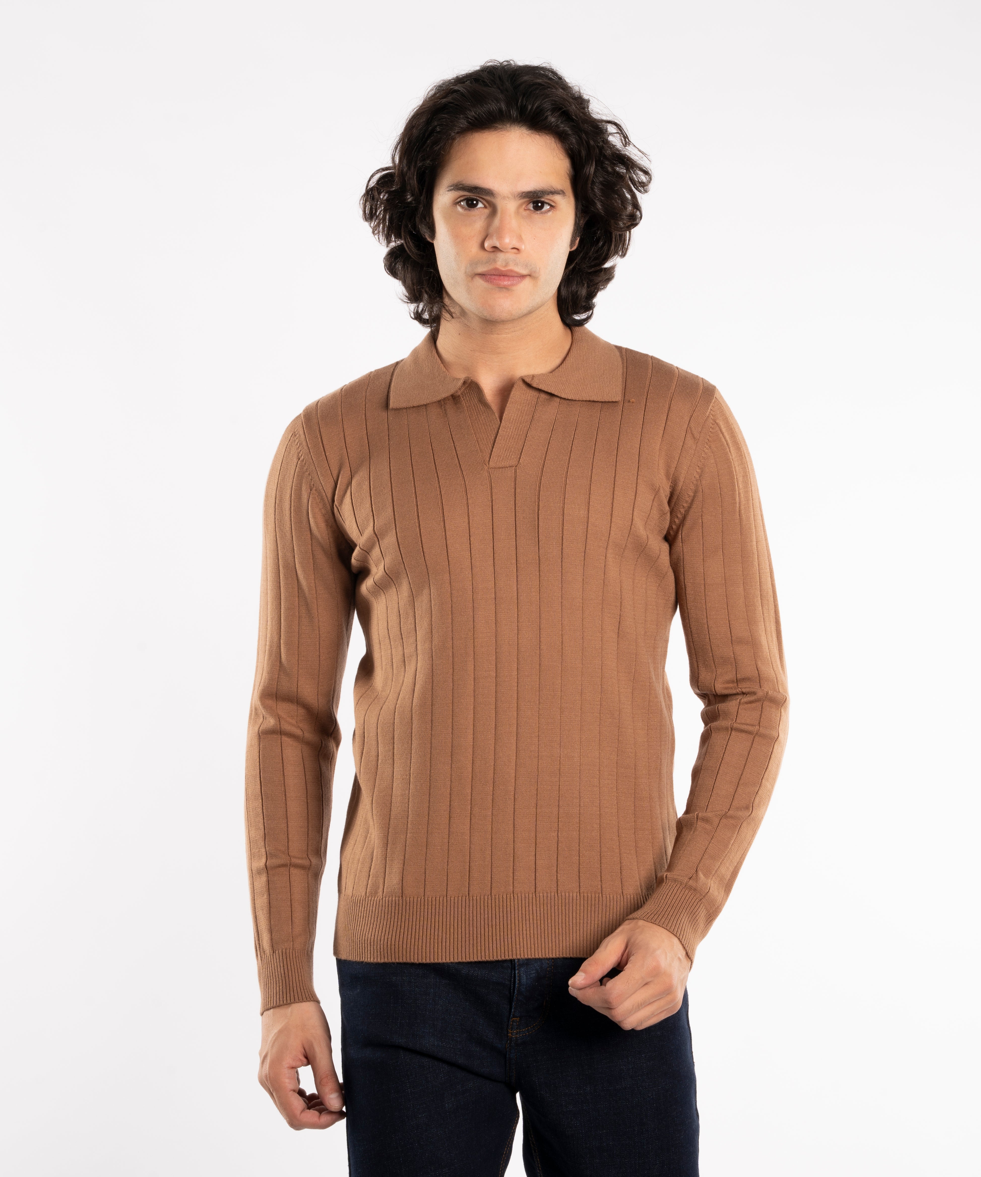 Pullover - Men - Ribbed