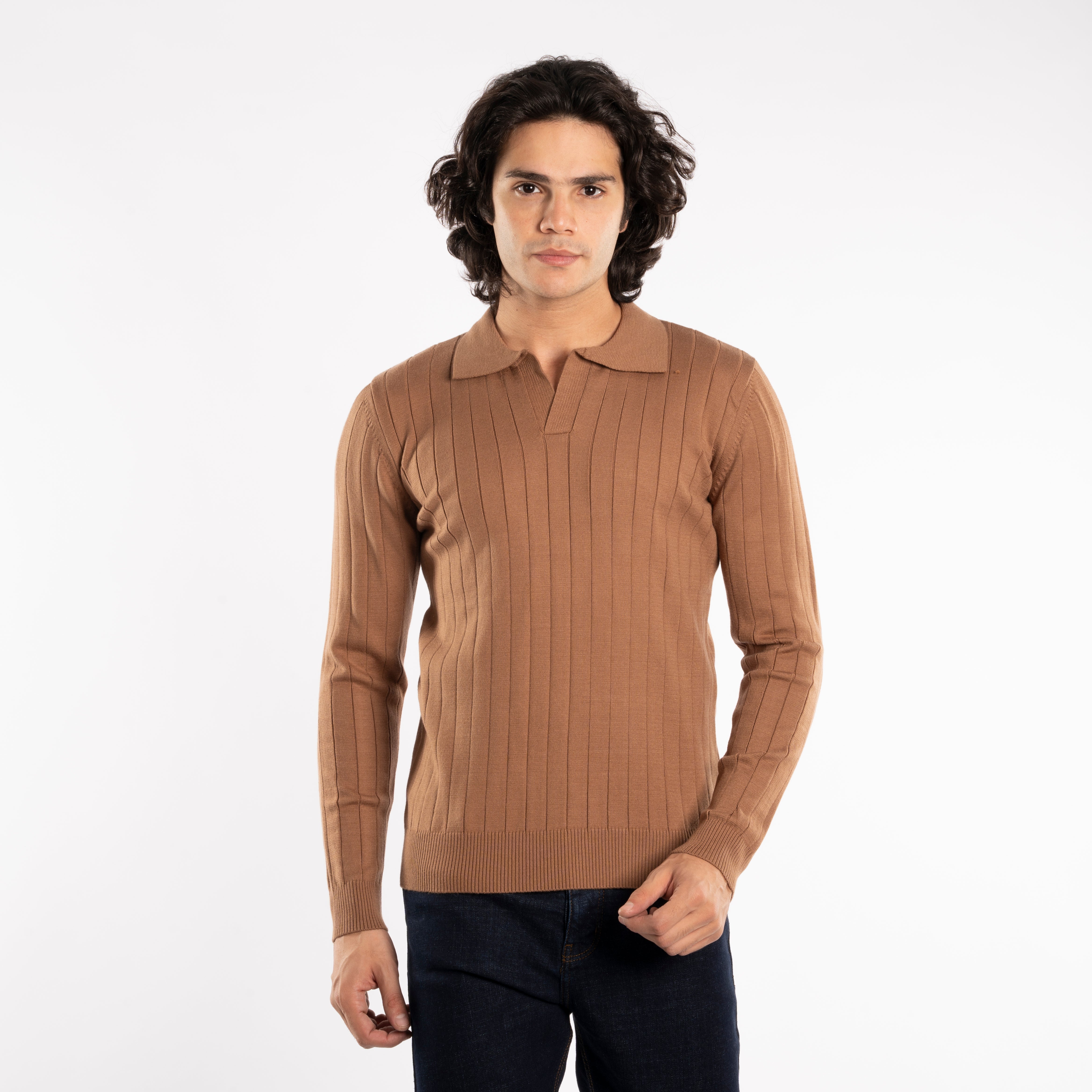 Pullover - Men - Ribbed