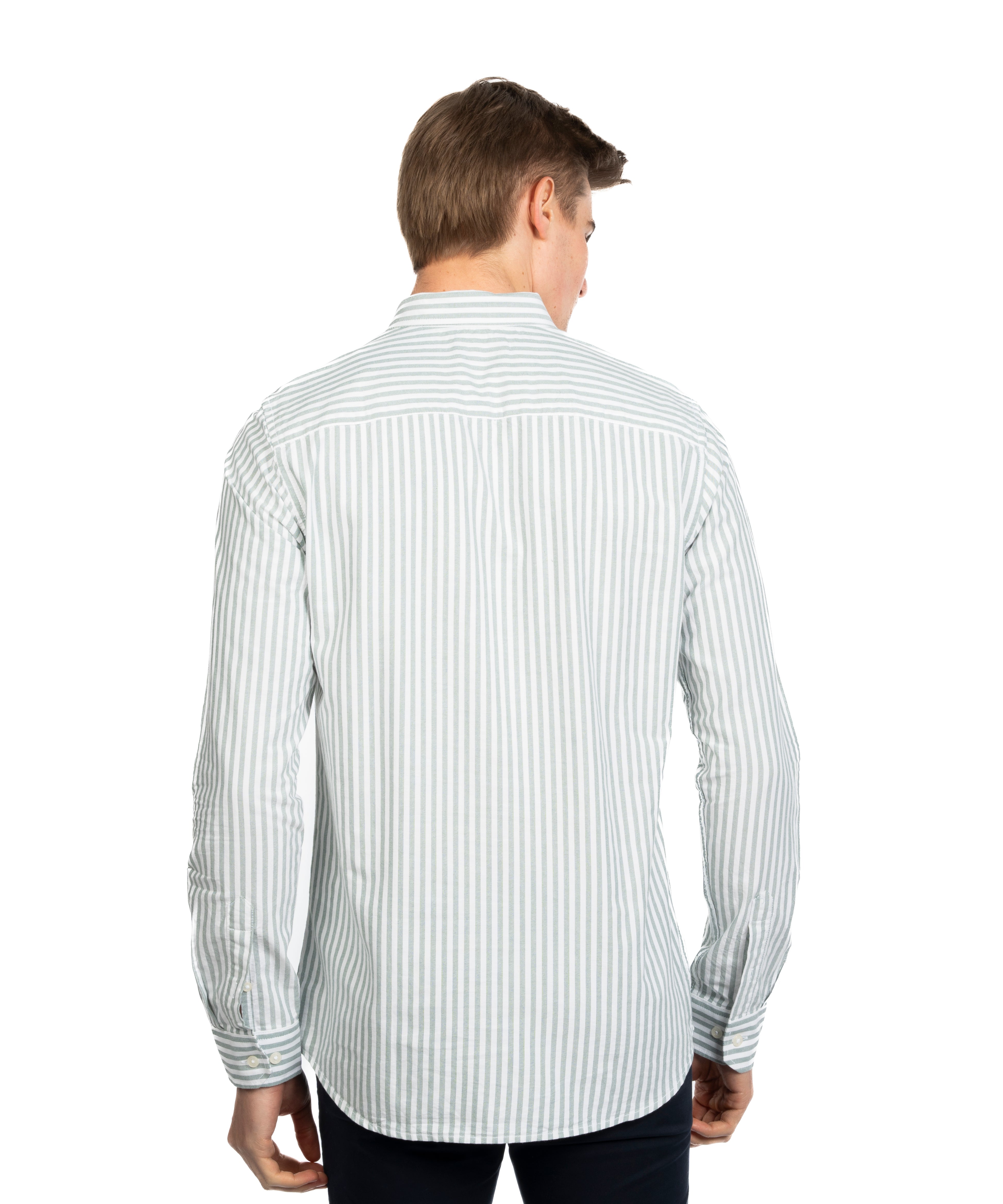 Long Sleeve Shirt - Men - Striped