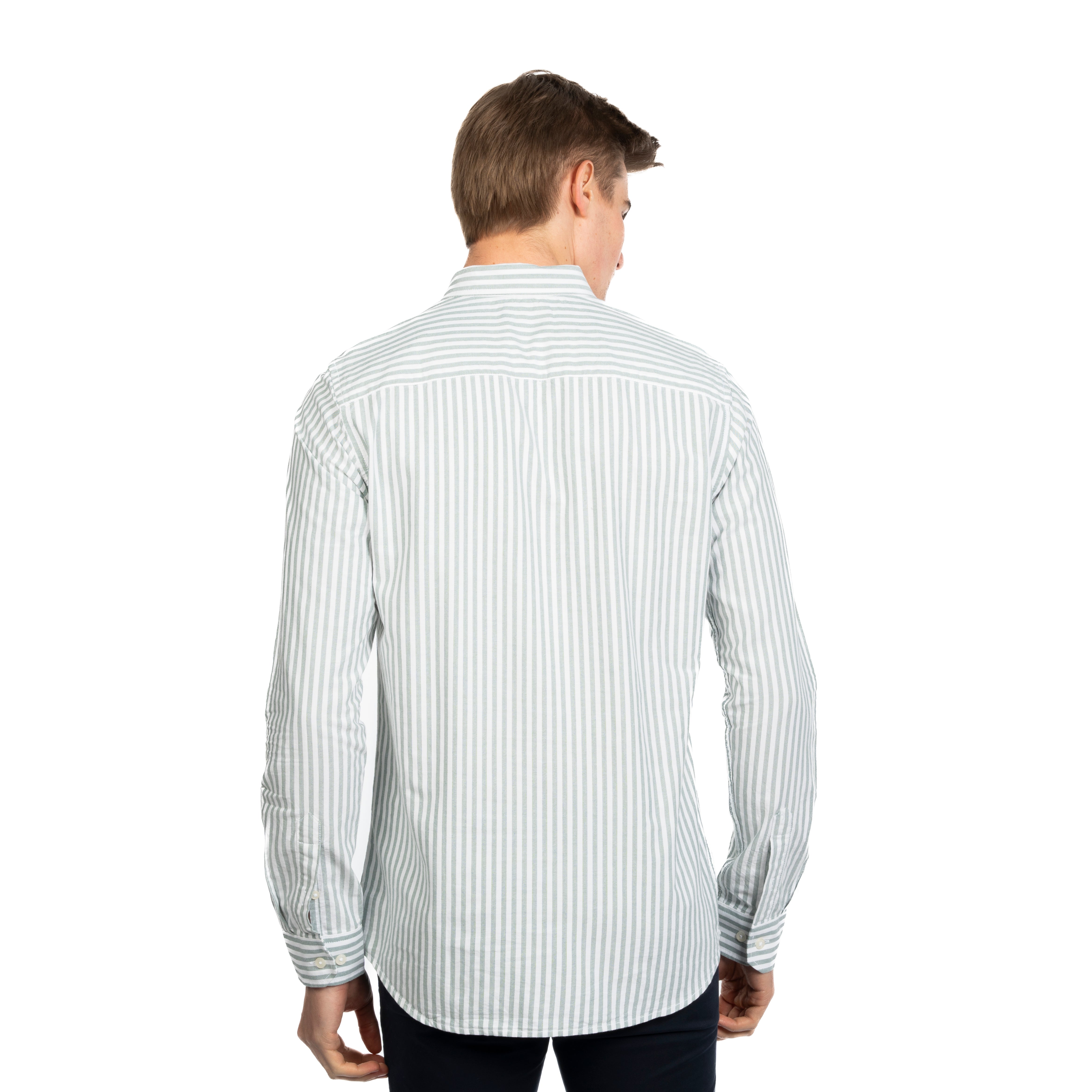 Long Sleeve Shirt - Men - Striped