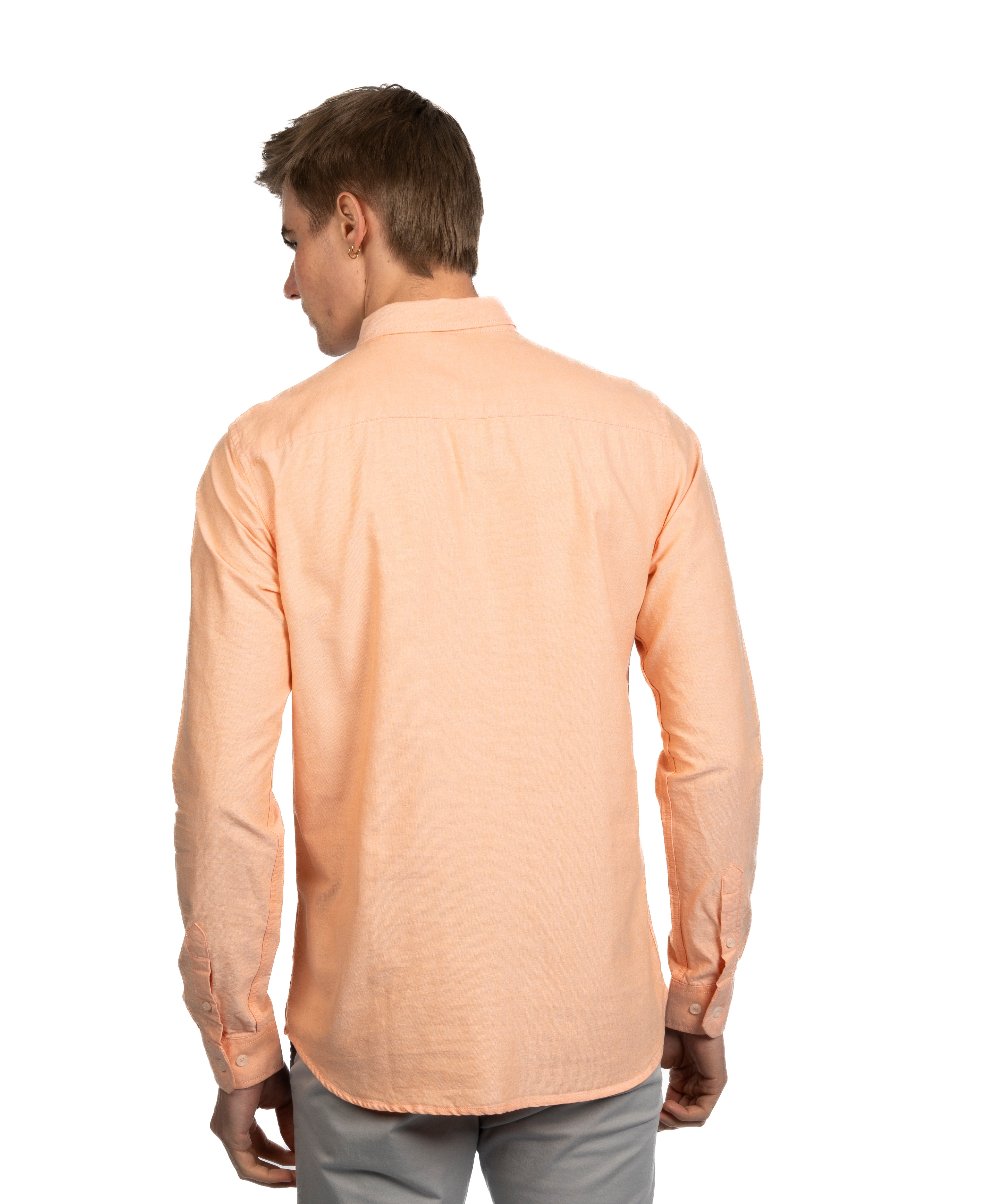 Long Sleeve Shirt - Men - Plain