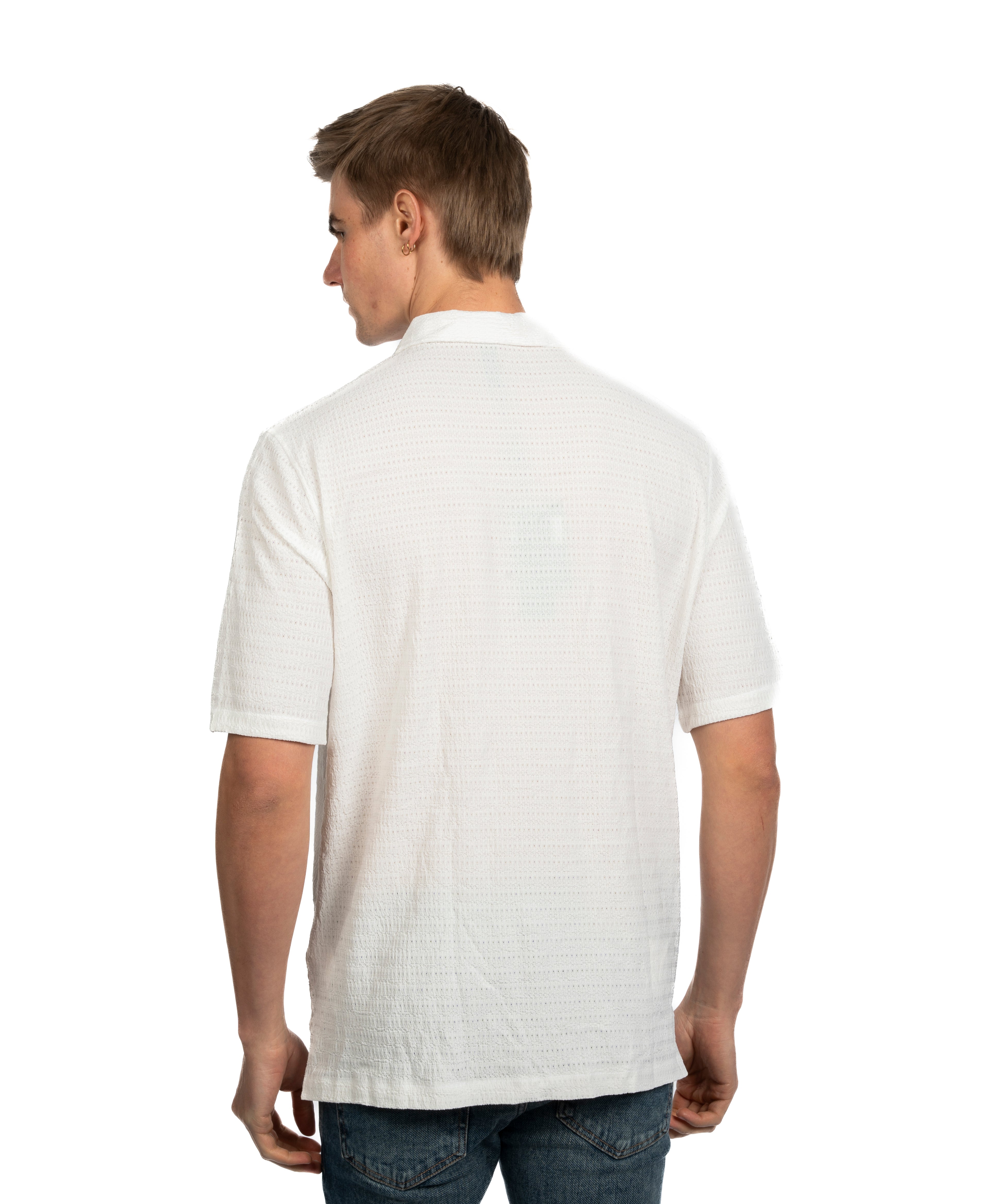 Half Sleeve Shirt - Men - Plain