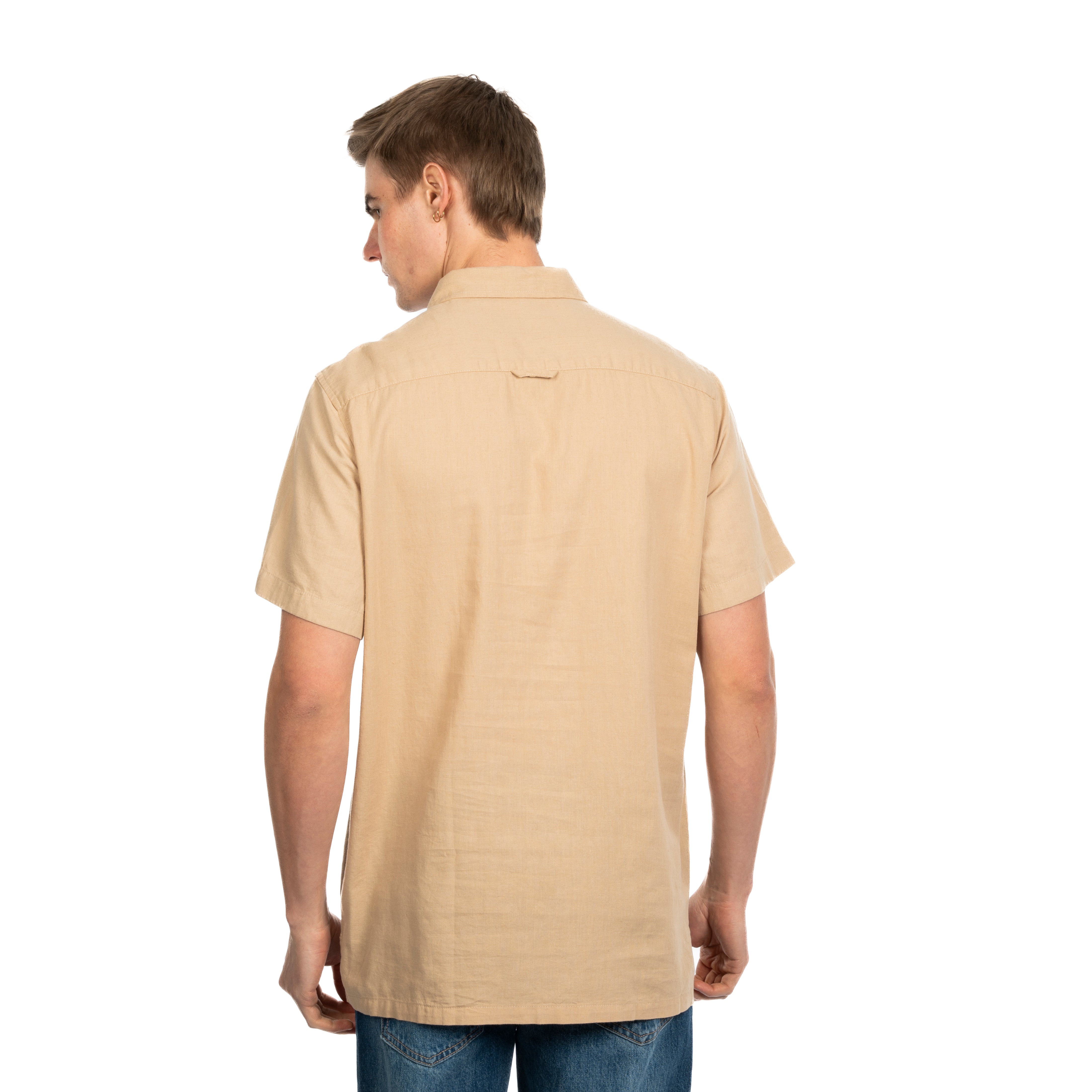 Half Sleeve Shirt - Men - Striped