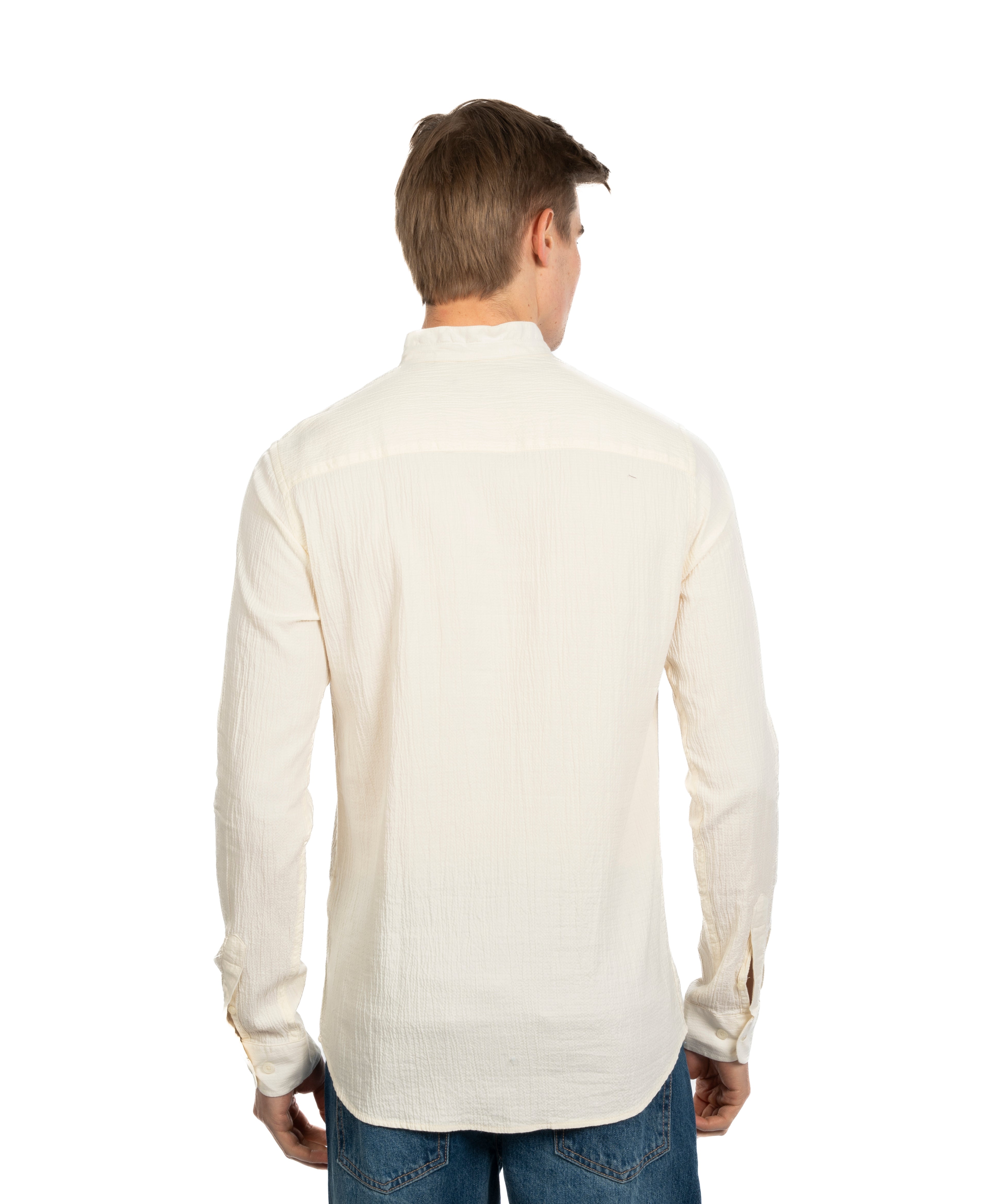 Long Sleeve Shirt - Men - Plain