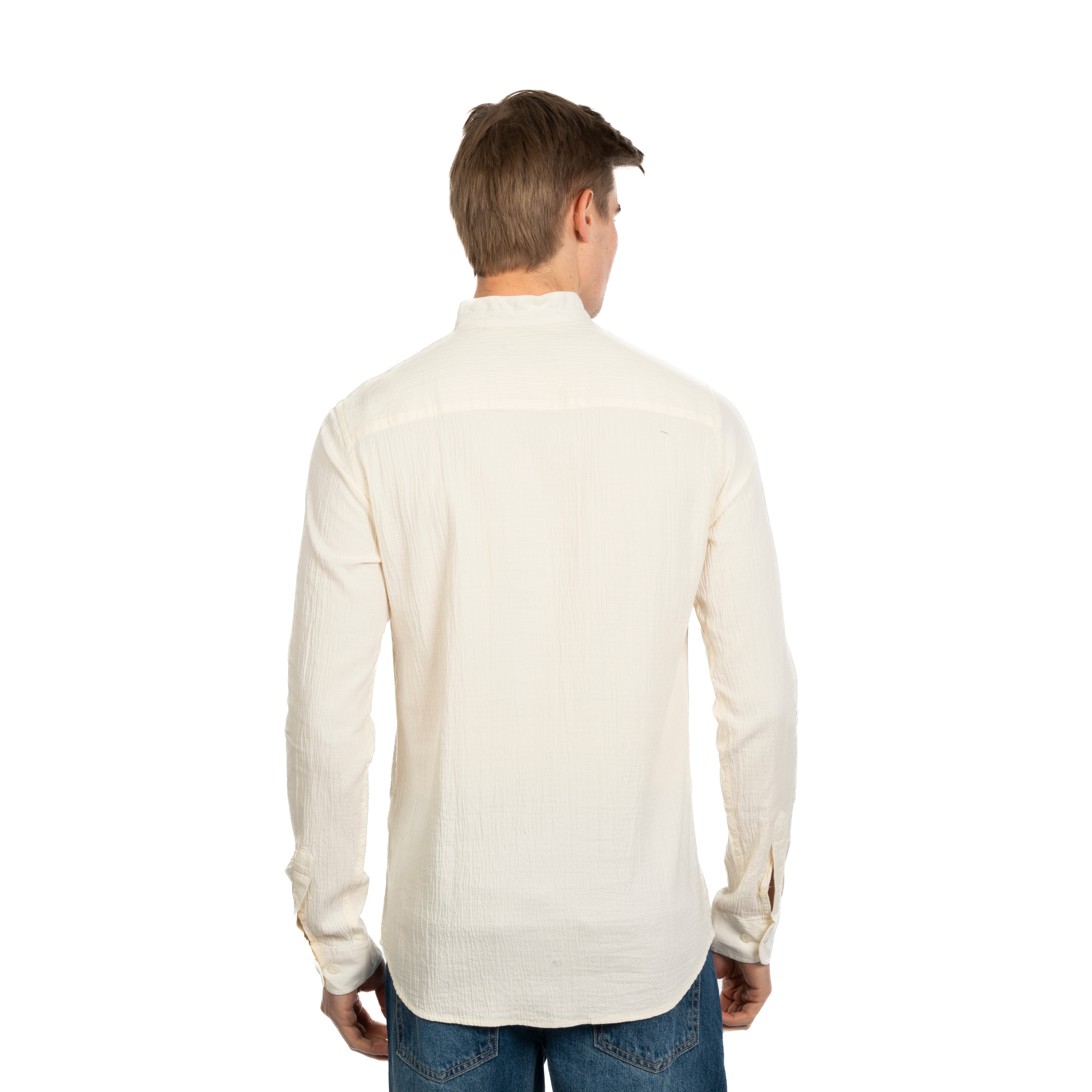 Long Sleeve Shirt - Men - Plain