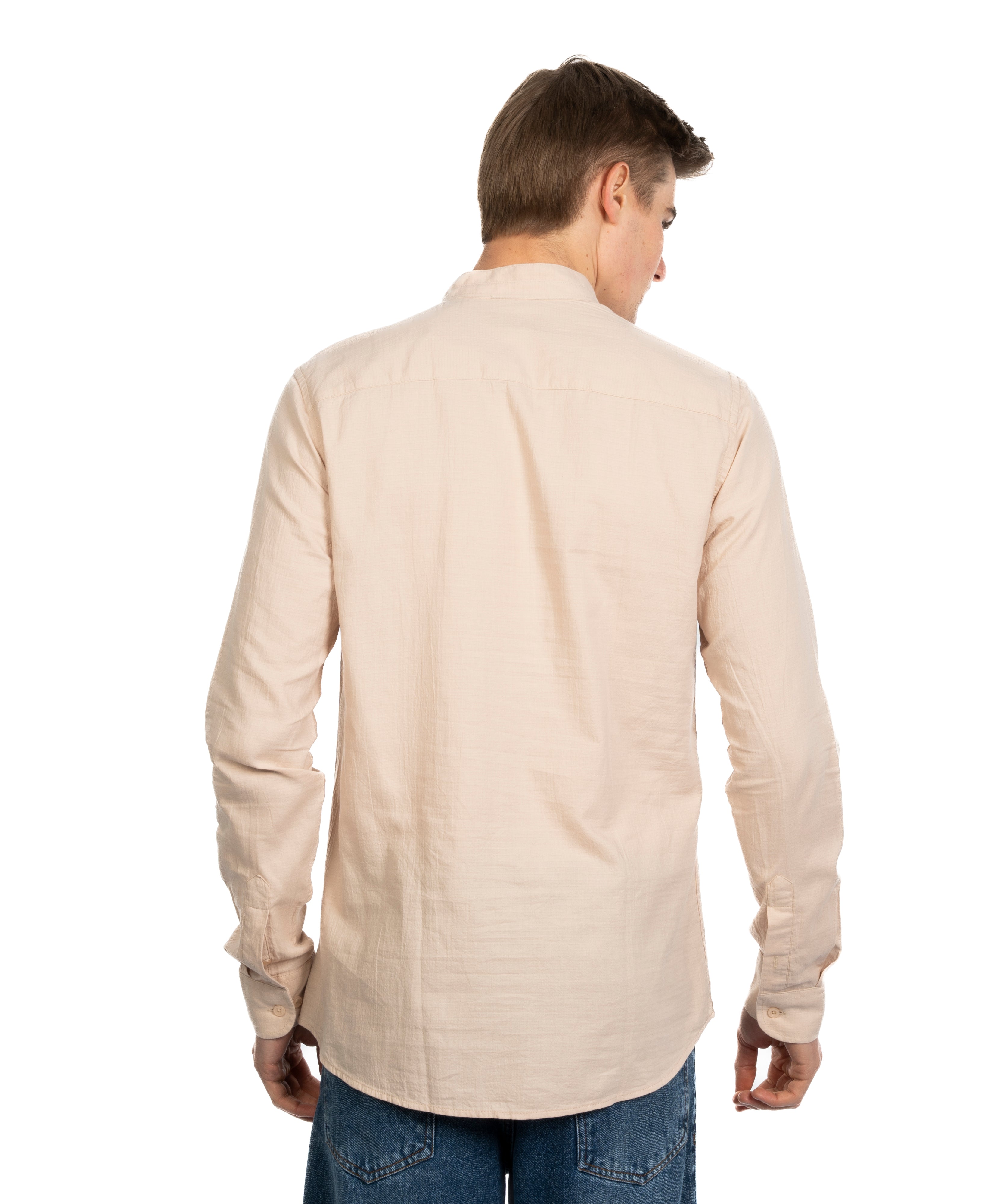 Long Sleeve Shirt - Men - Plain