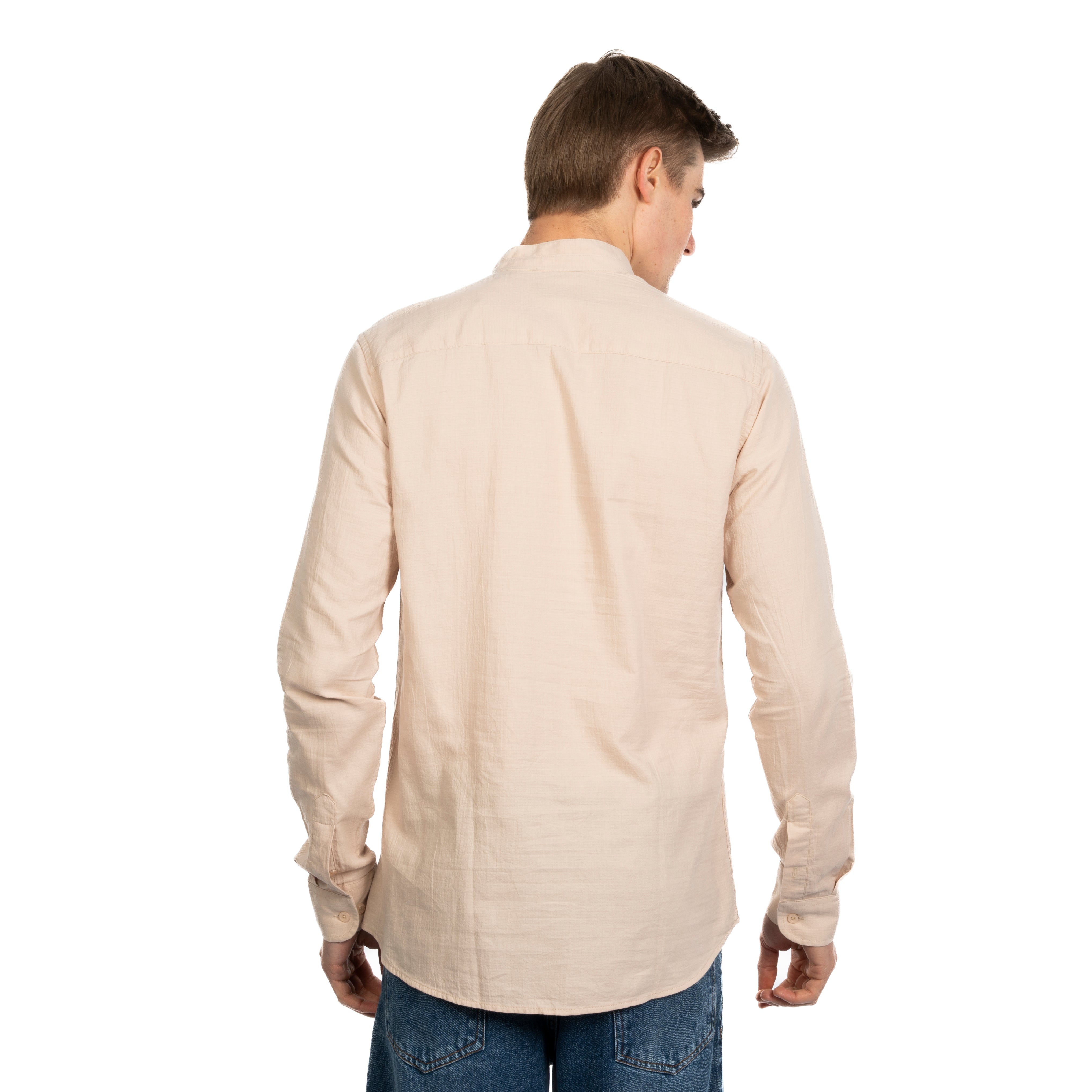 Long Sleeve Shirt - Men - Plain