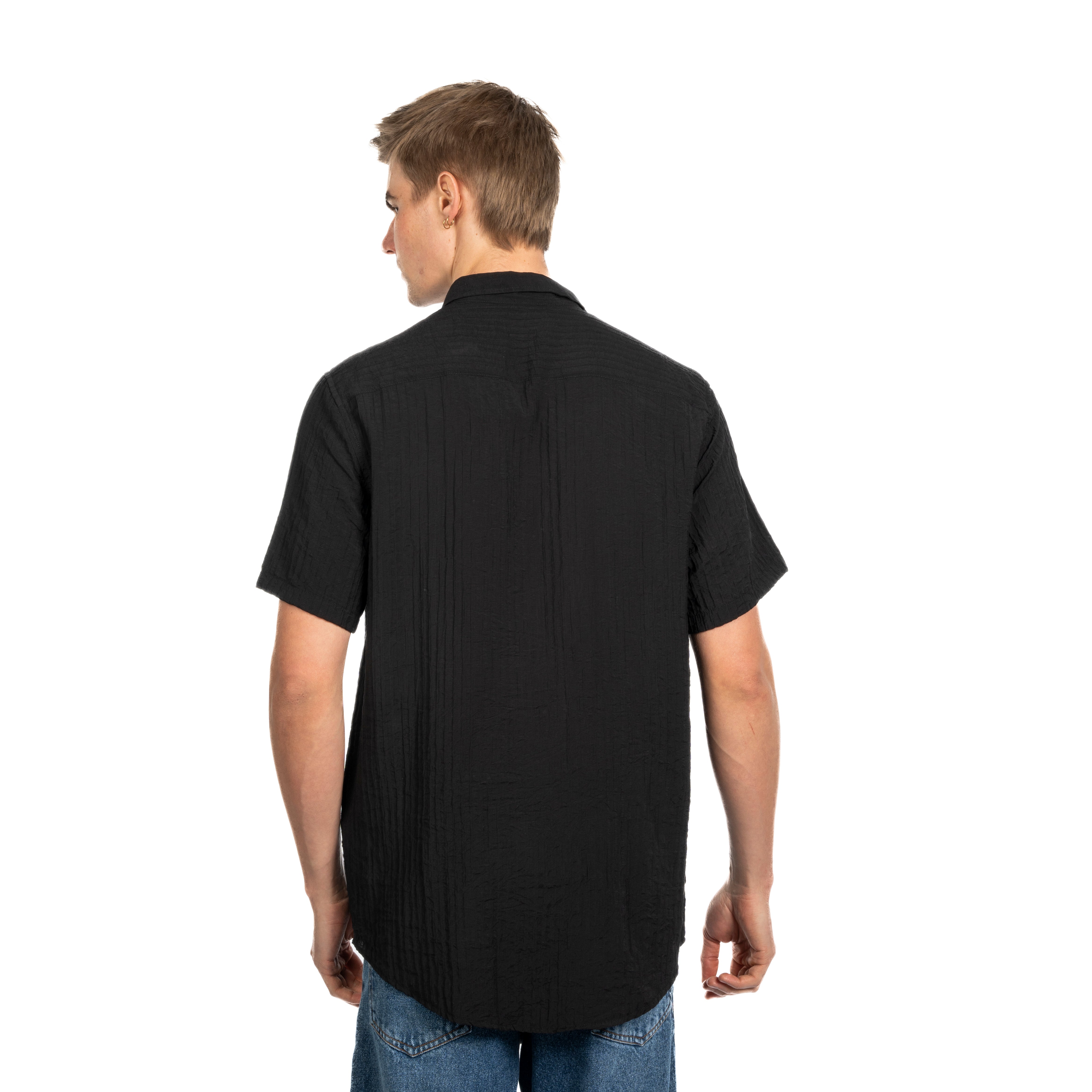 Half Sleeve Shirt - Men - Striped