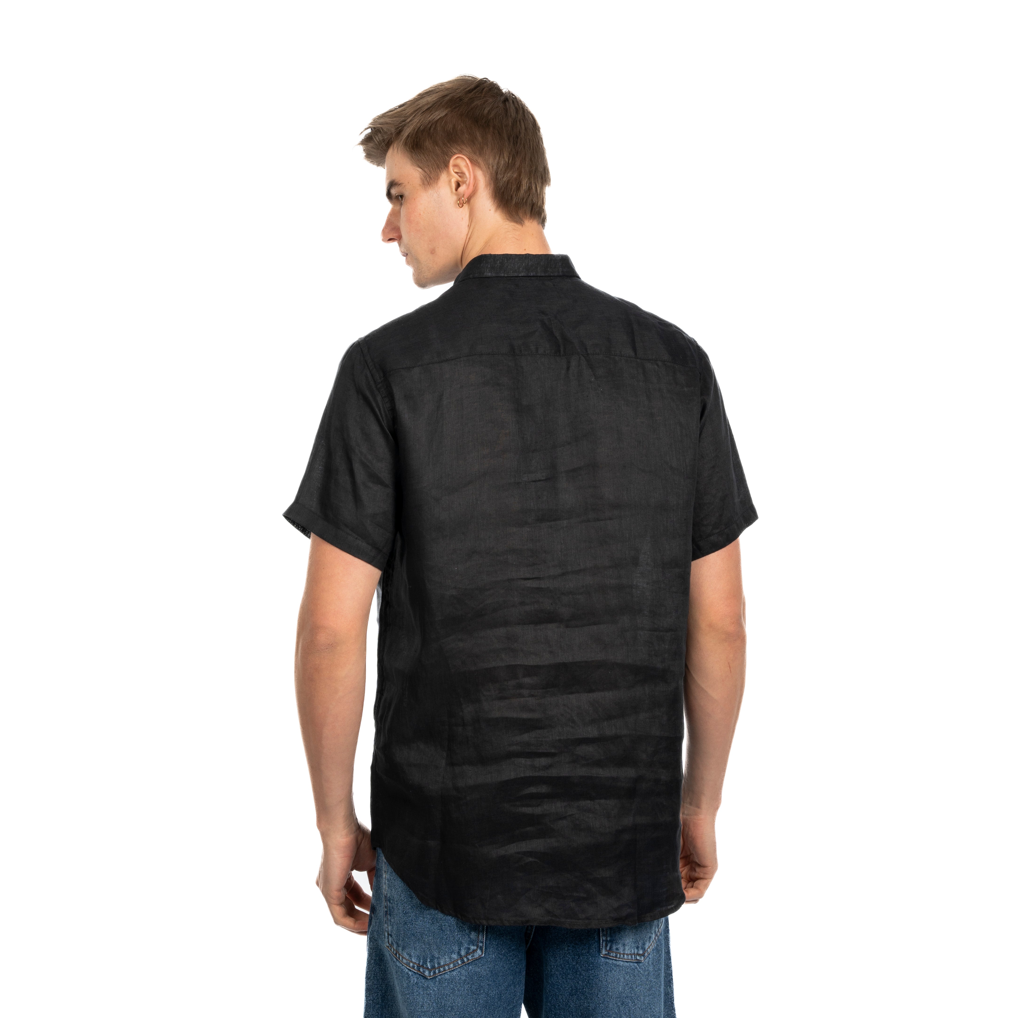Half Sleeve Shirt - Men - Plain