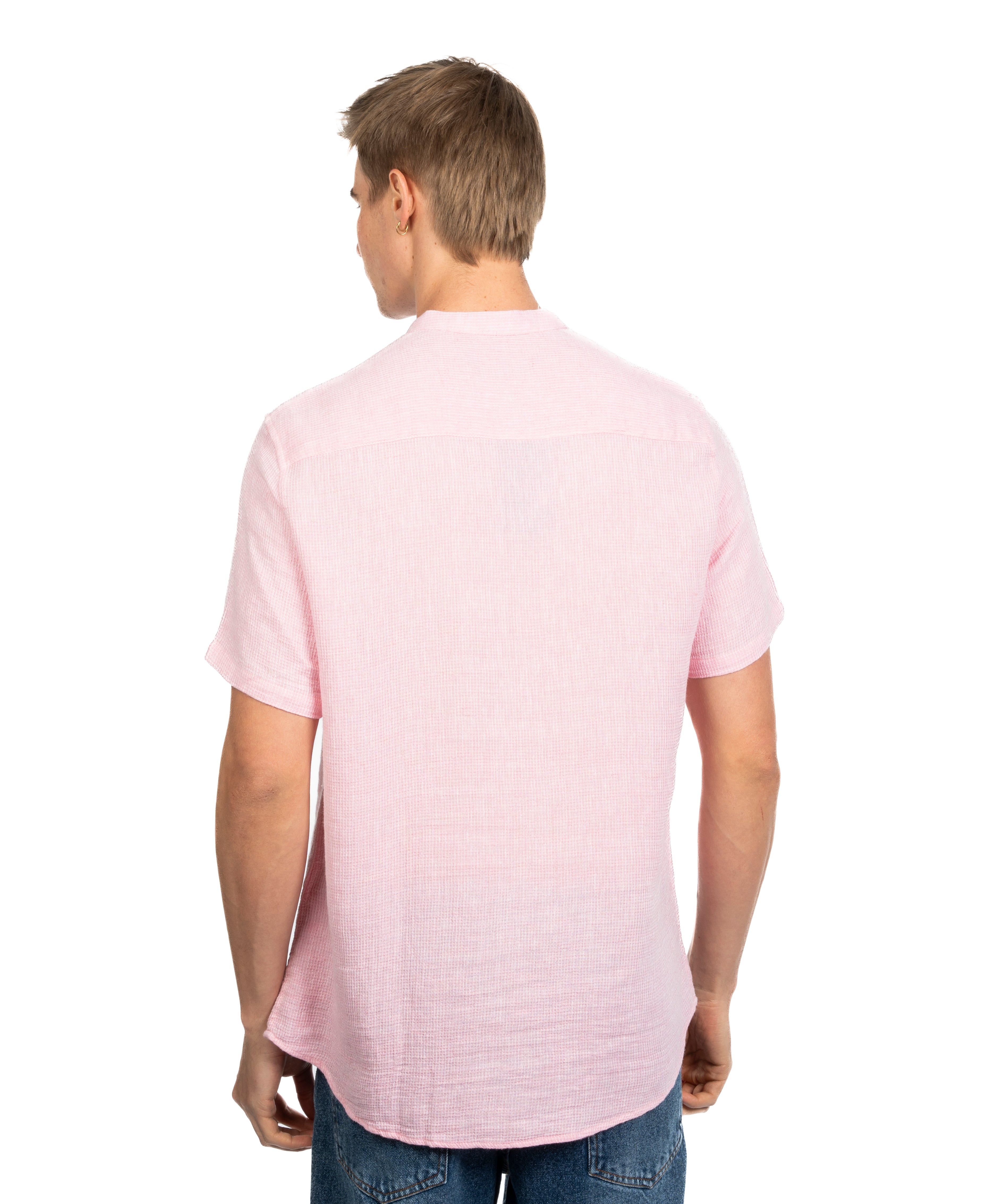 Half Sleeve Shirt - Men - Striped