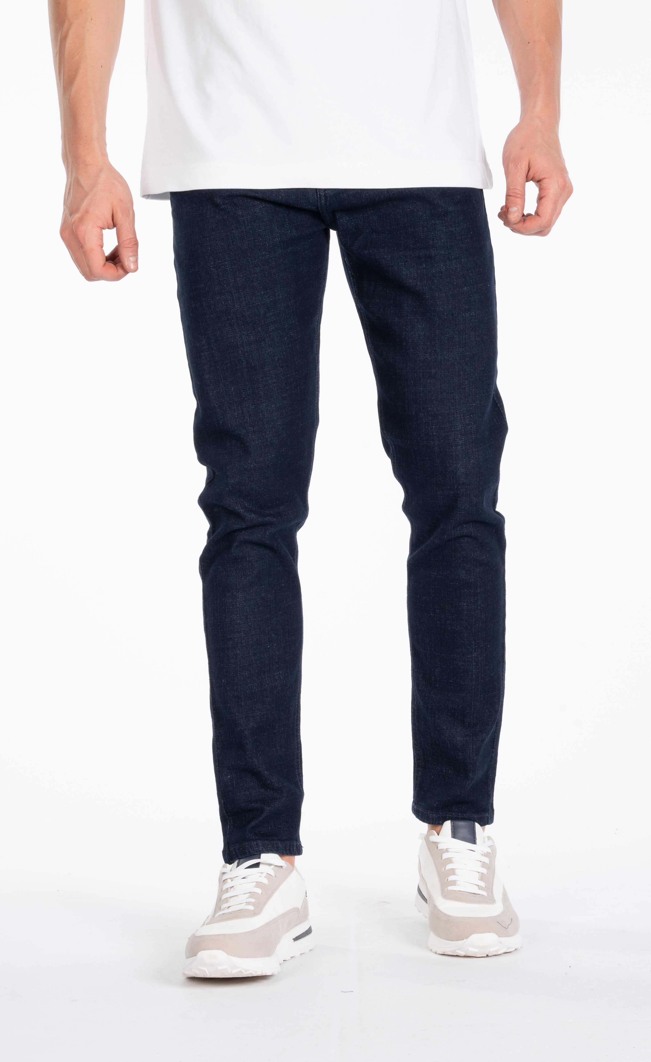 Men's Skinny-Leg Cotton Pants