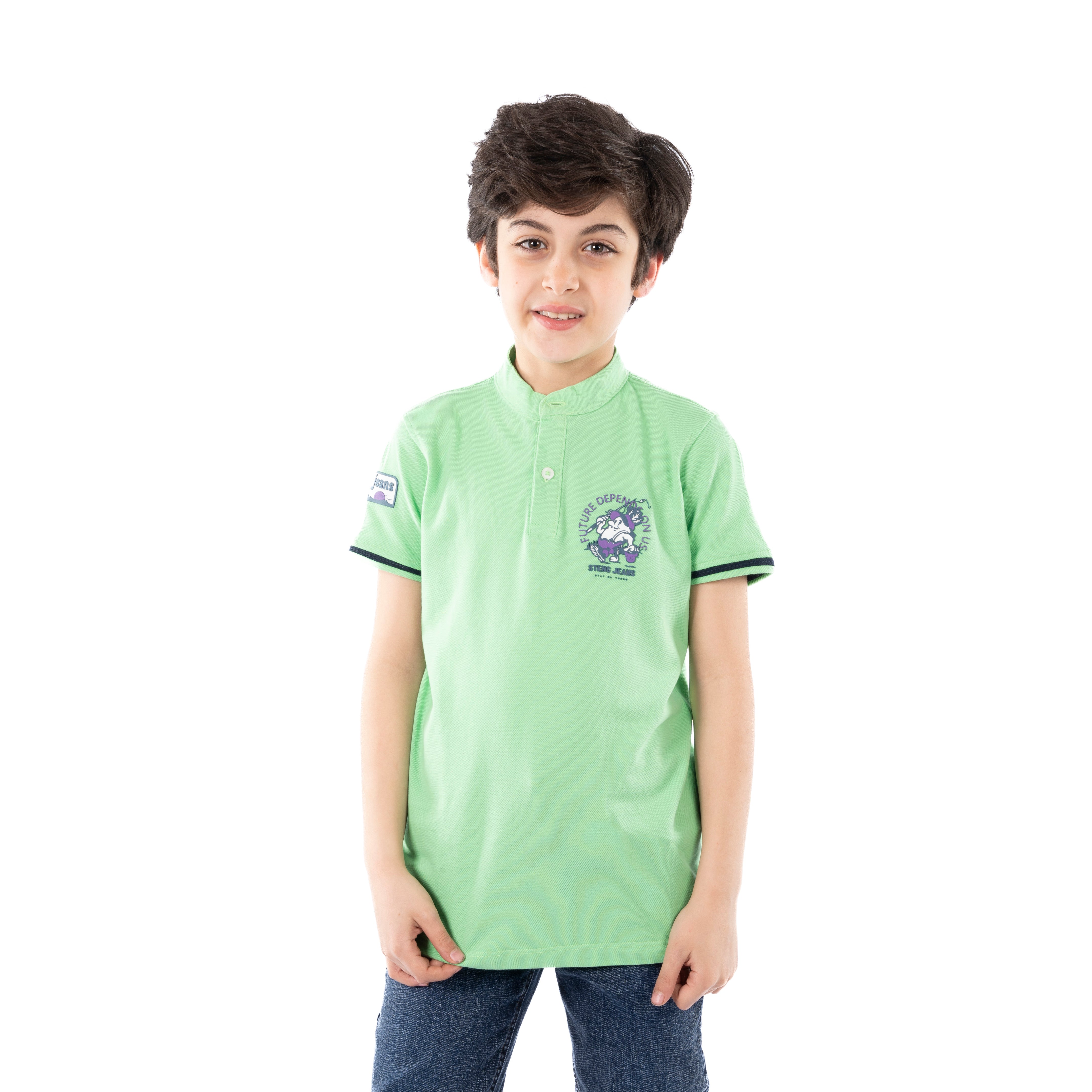 Polo T Shirt - Boys - Printed