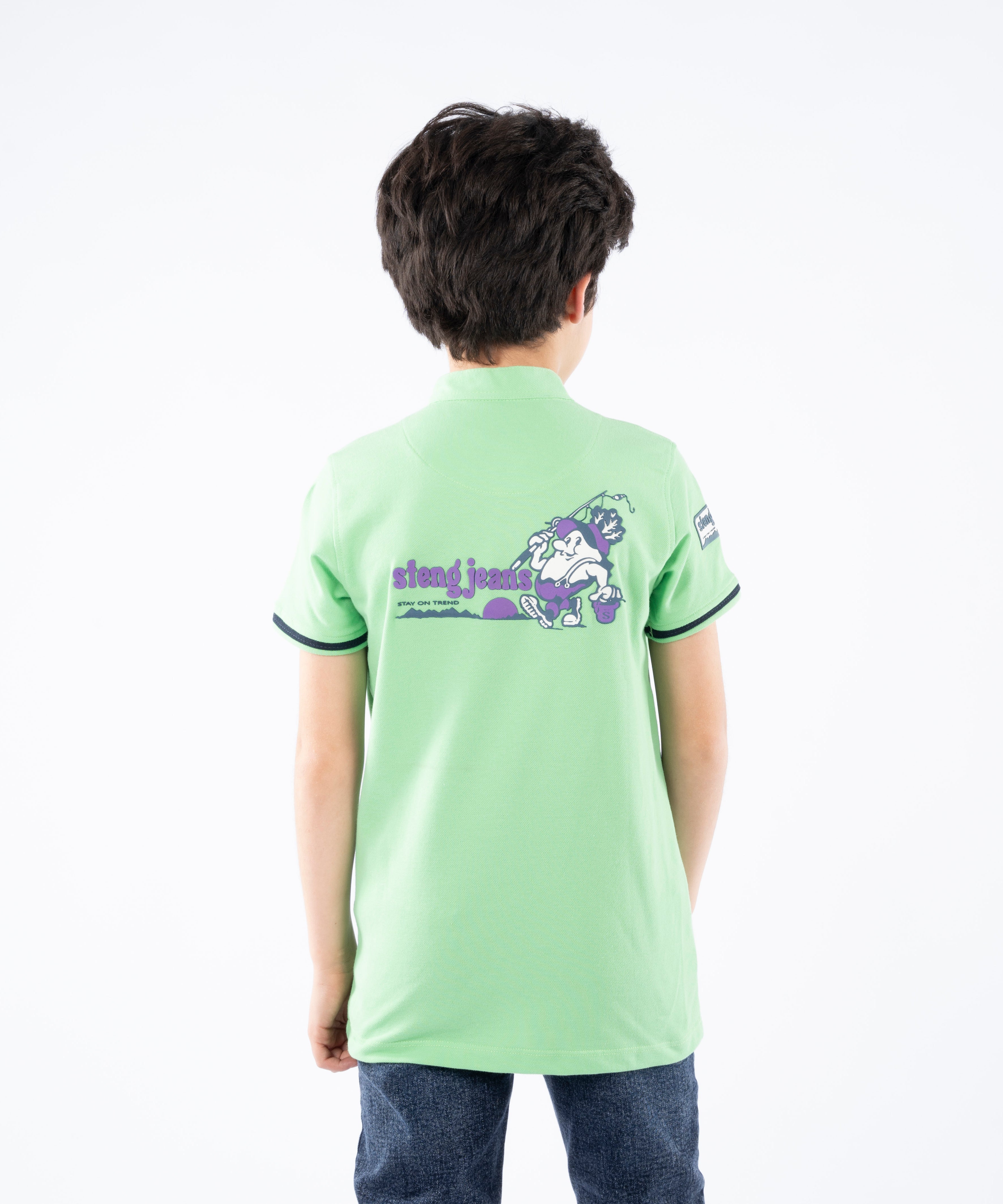 Polo T Shirt - Boys - Printed