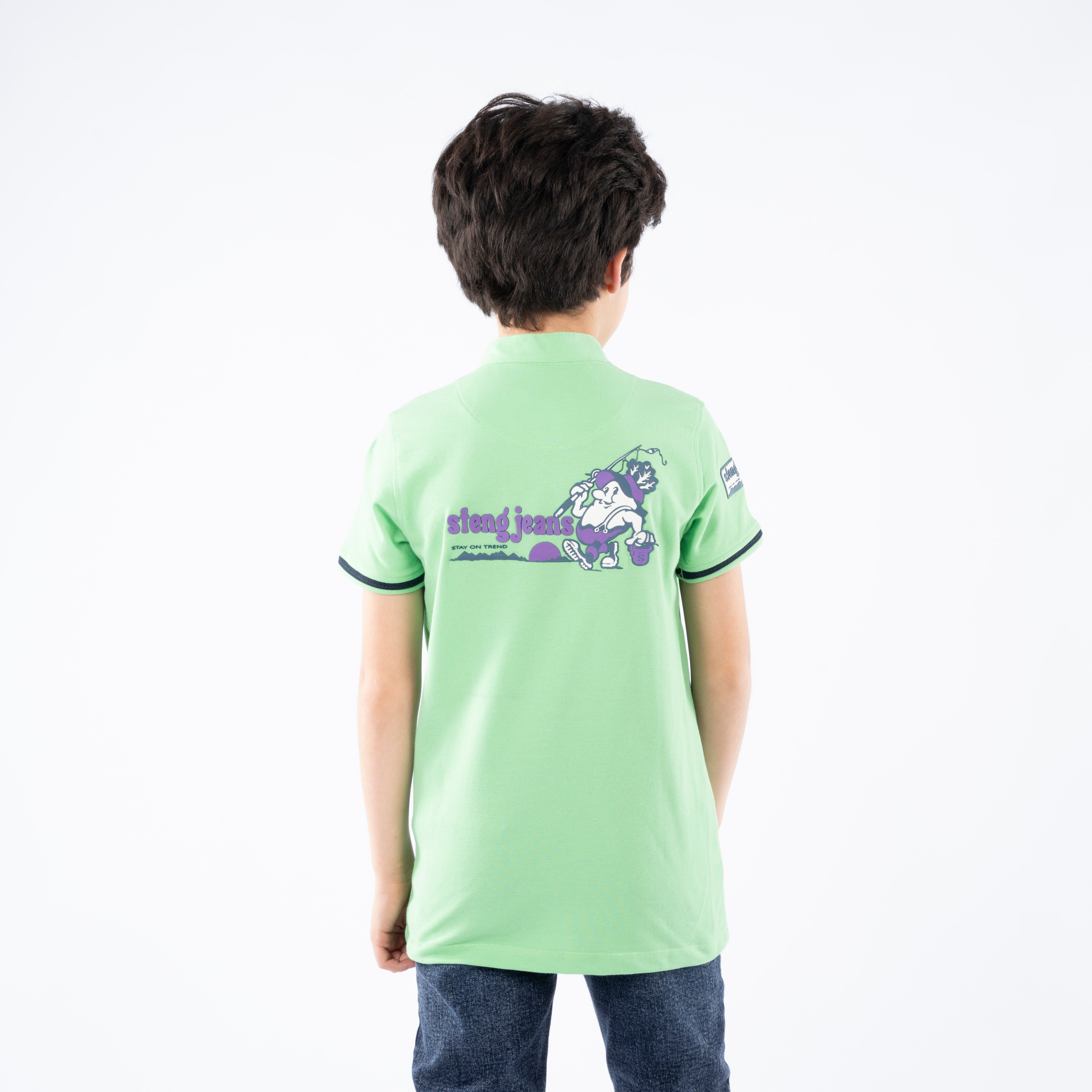 Polo T Shirt - Boys - Printed