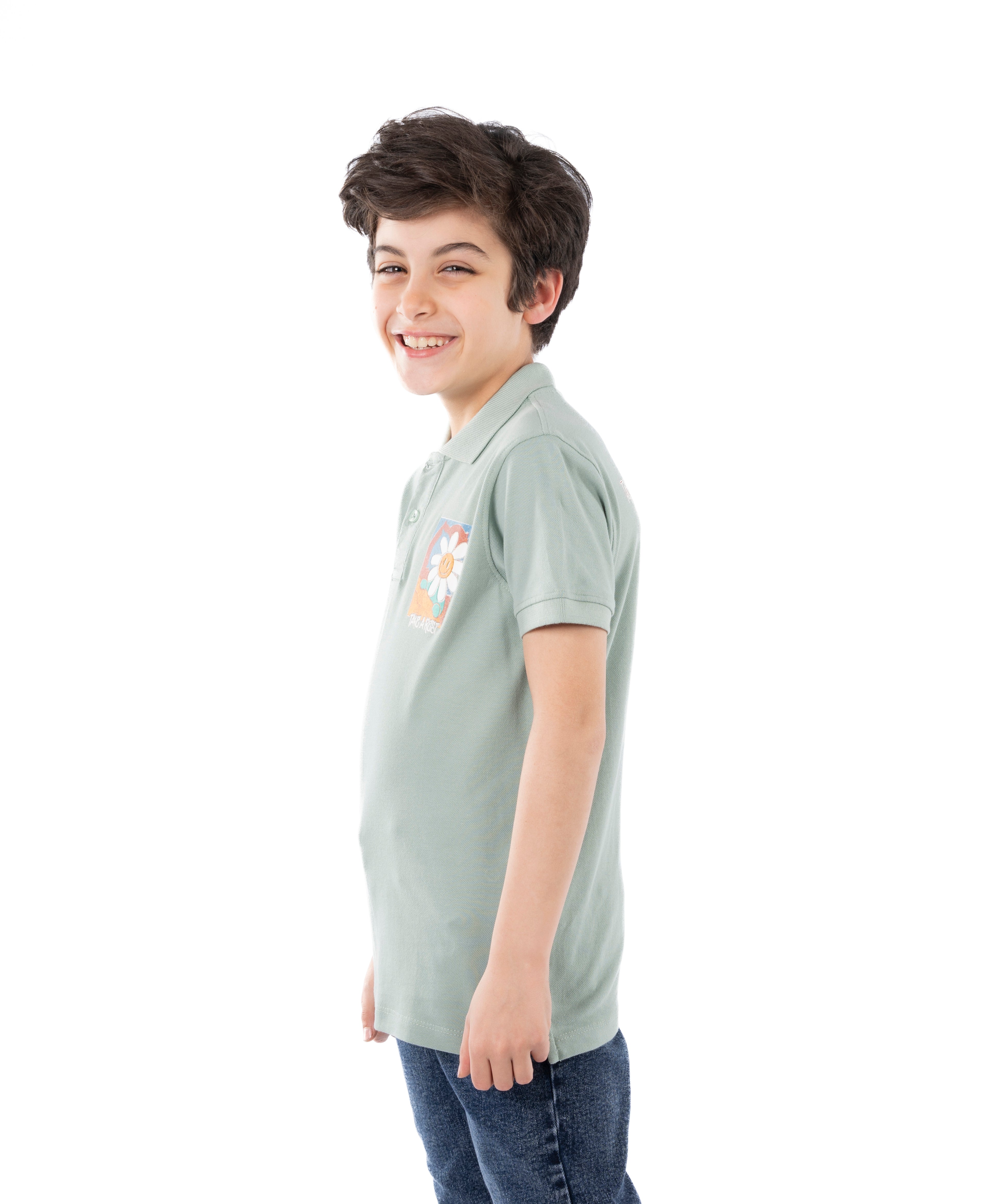 Polo T Shirt - Boys - Printed