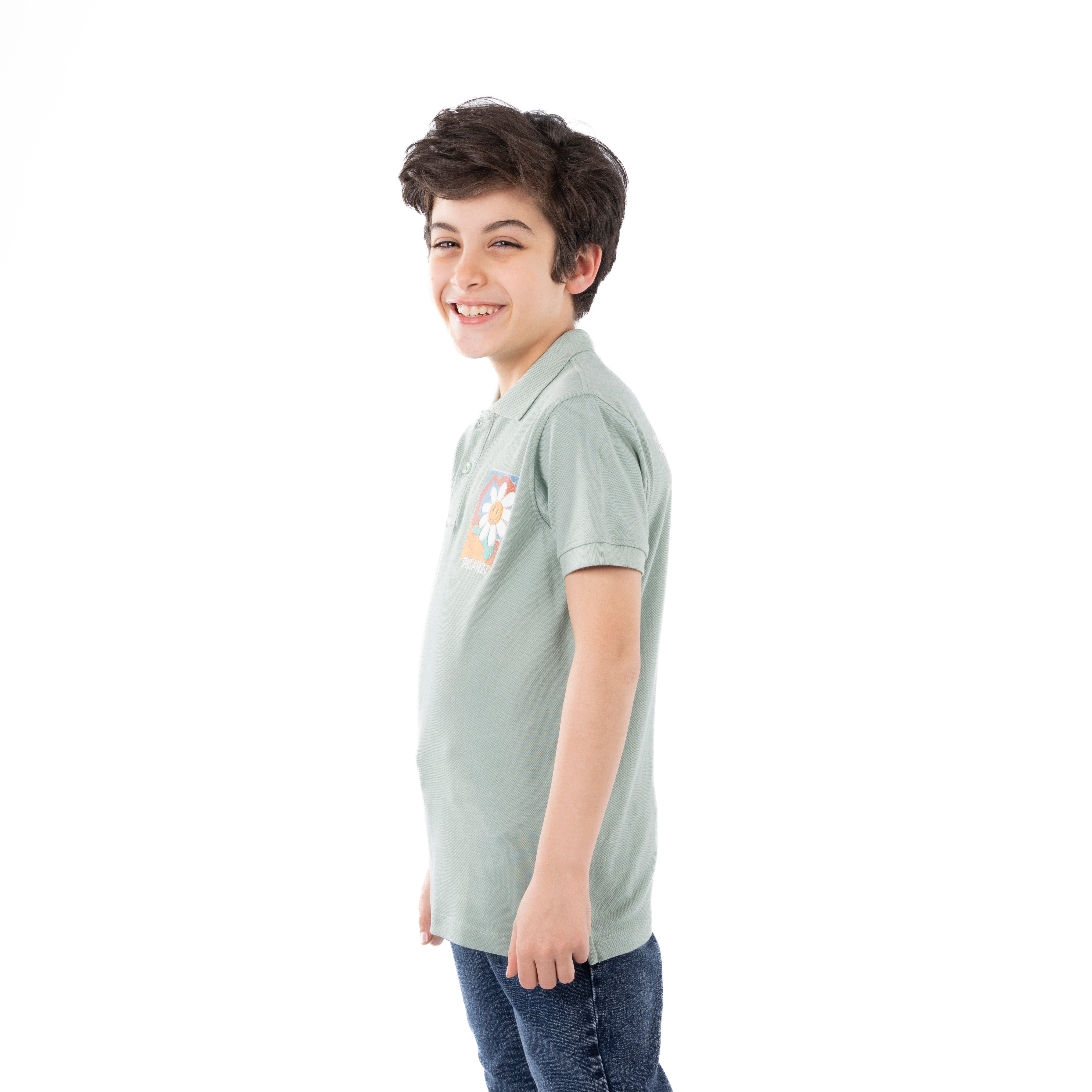 Polo T Shirt - Boys - Printed