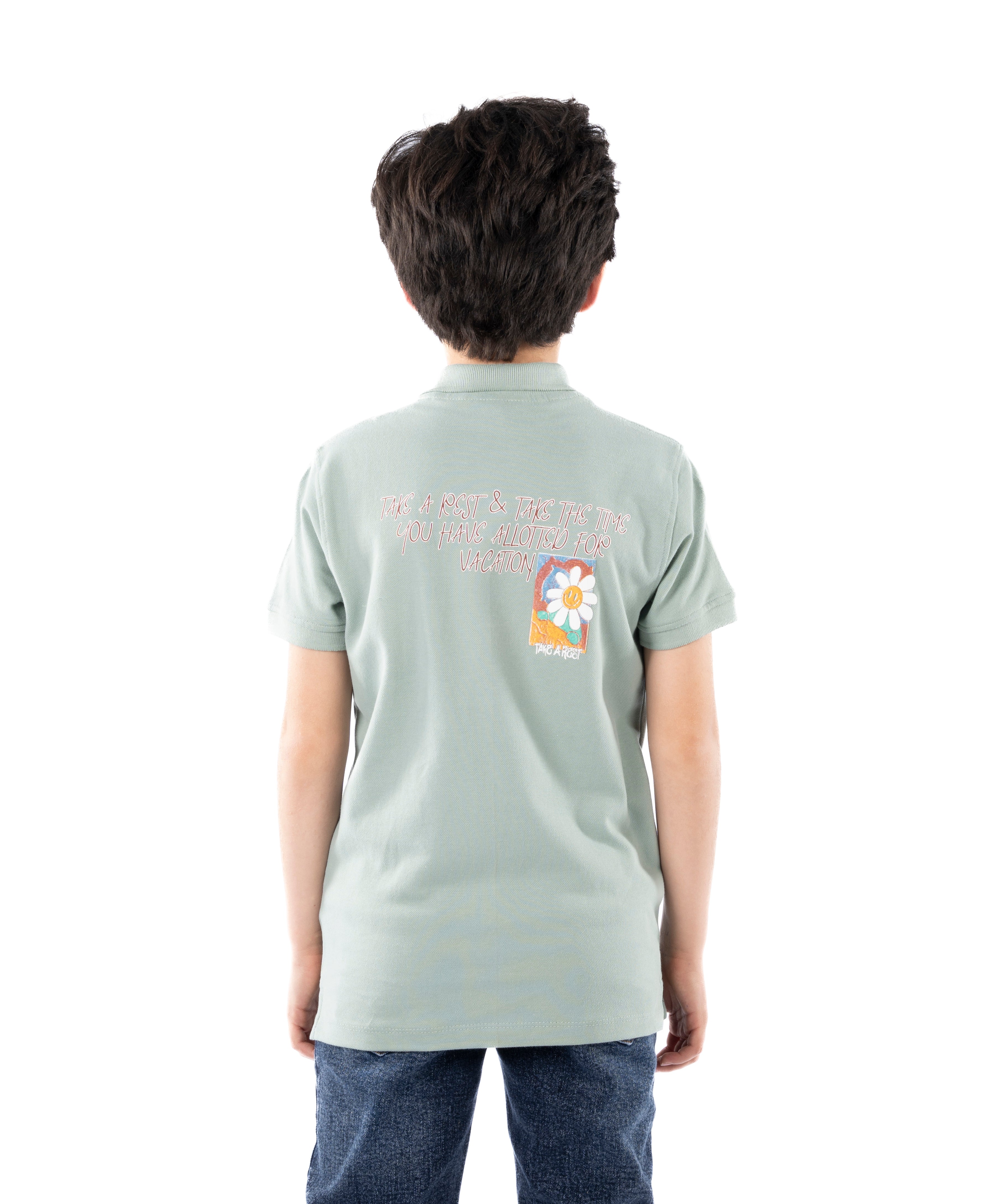 Polo T Shirt - Boys - Printed
