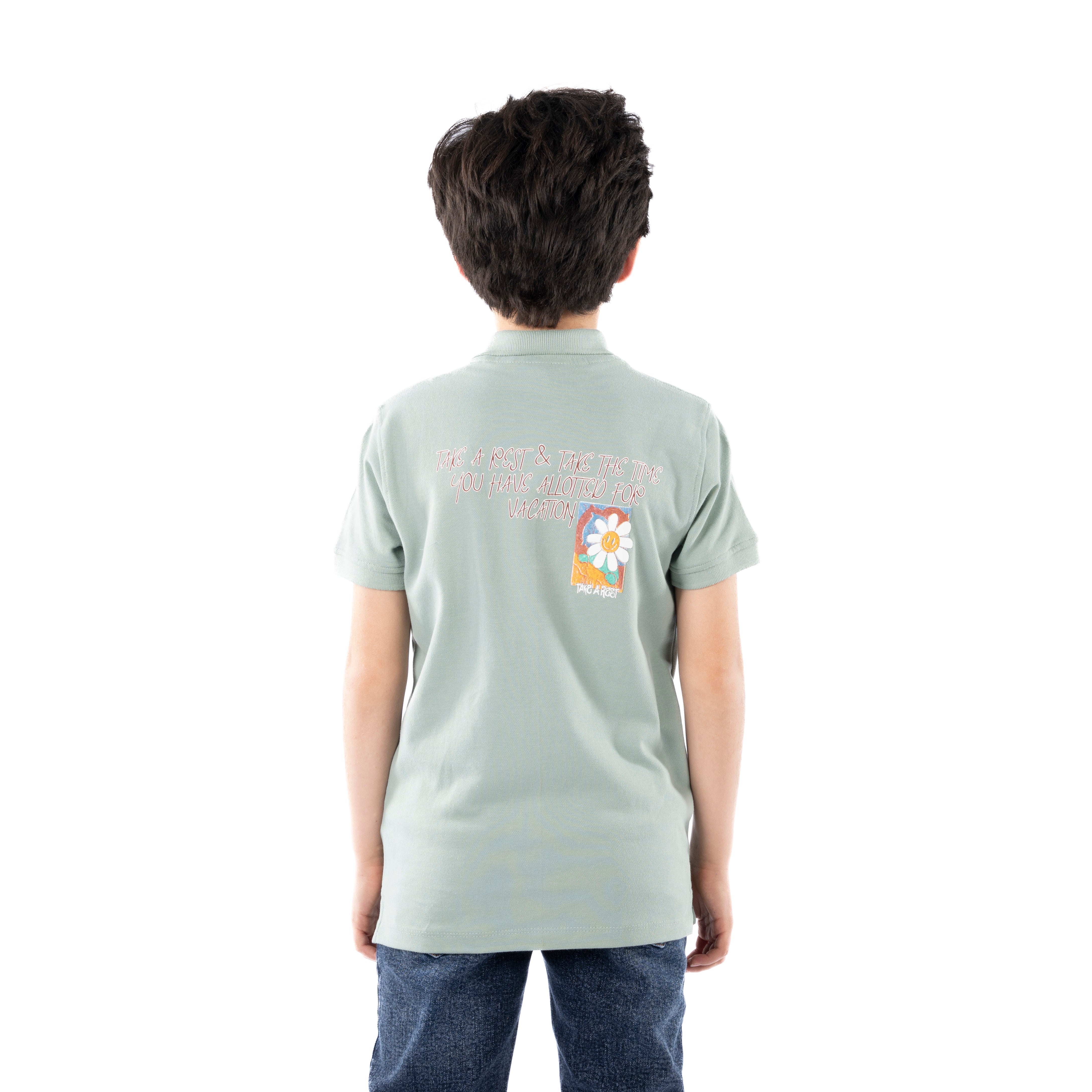 Polo T Shirt - Boys - Printed