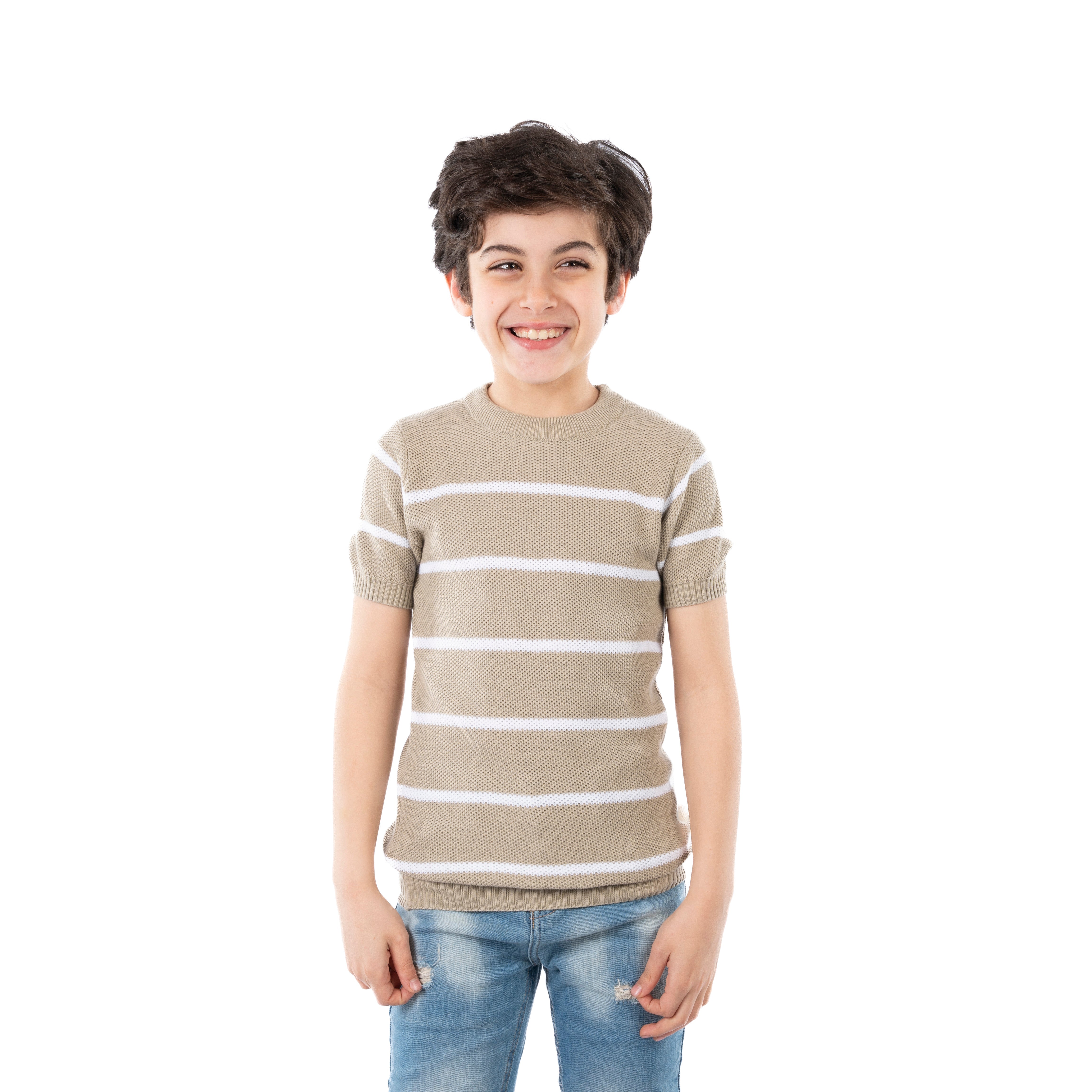 T-Shirt - Boys - Striped