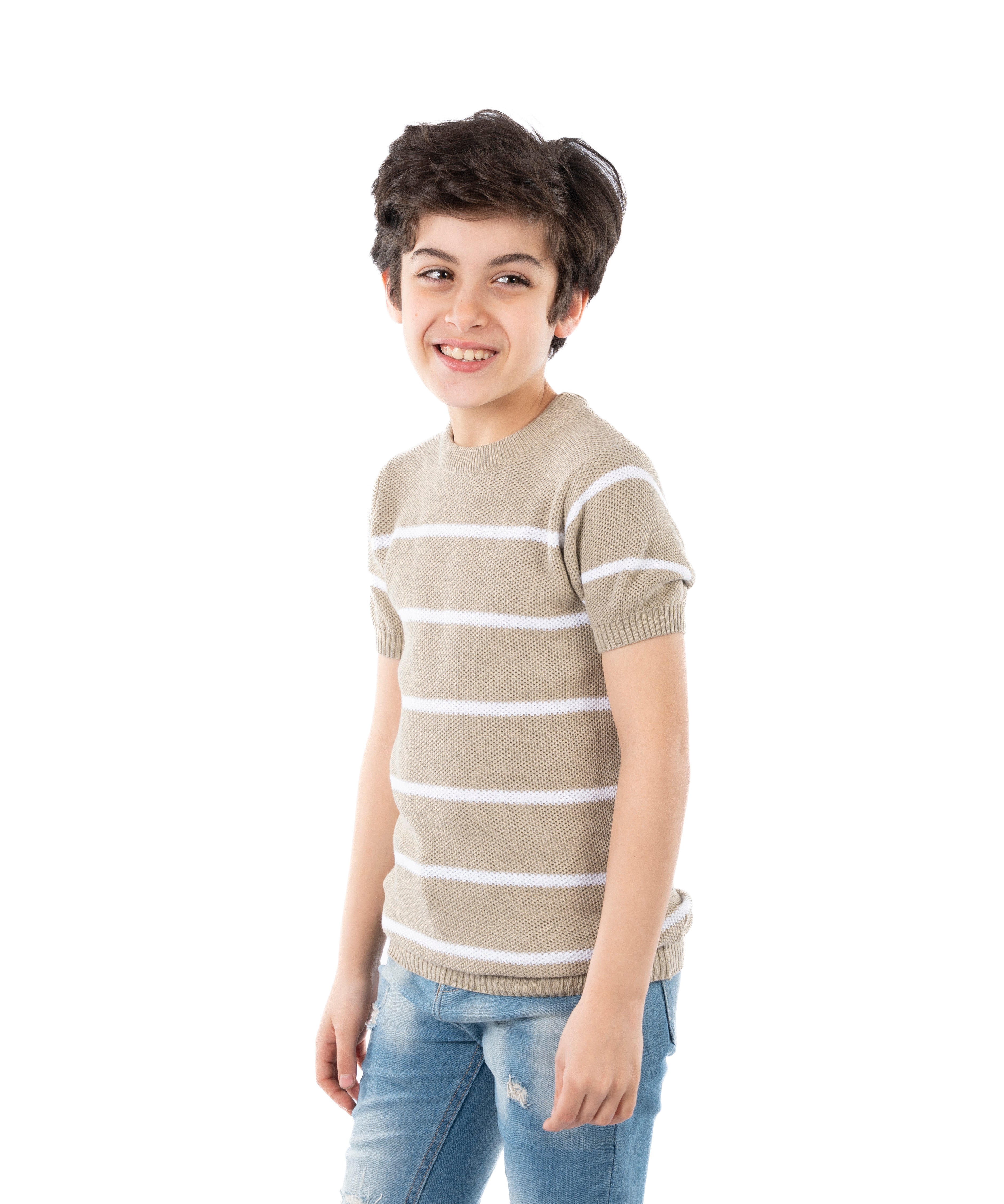 T-Shirt - Boys - Striped
