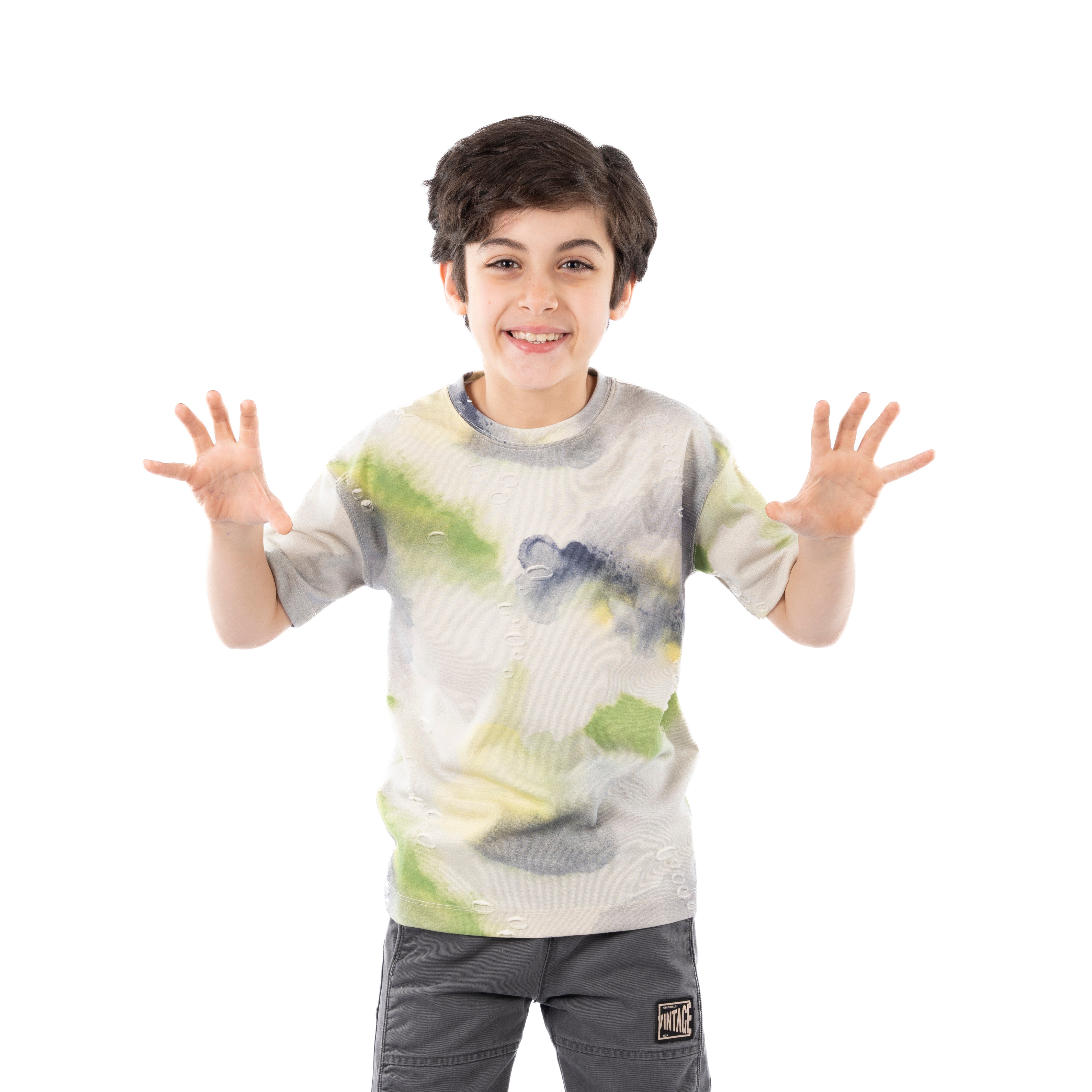 T-Shirt - Boys - Comouflage