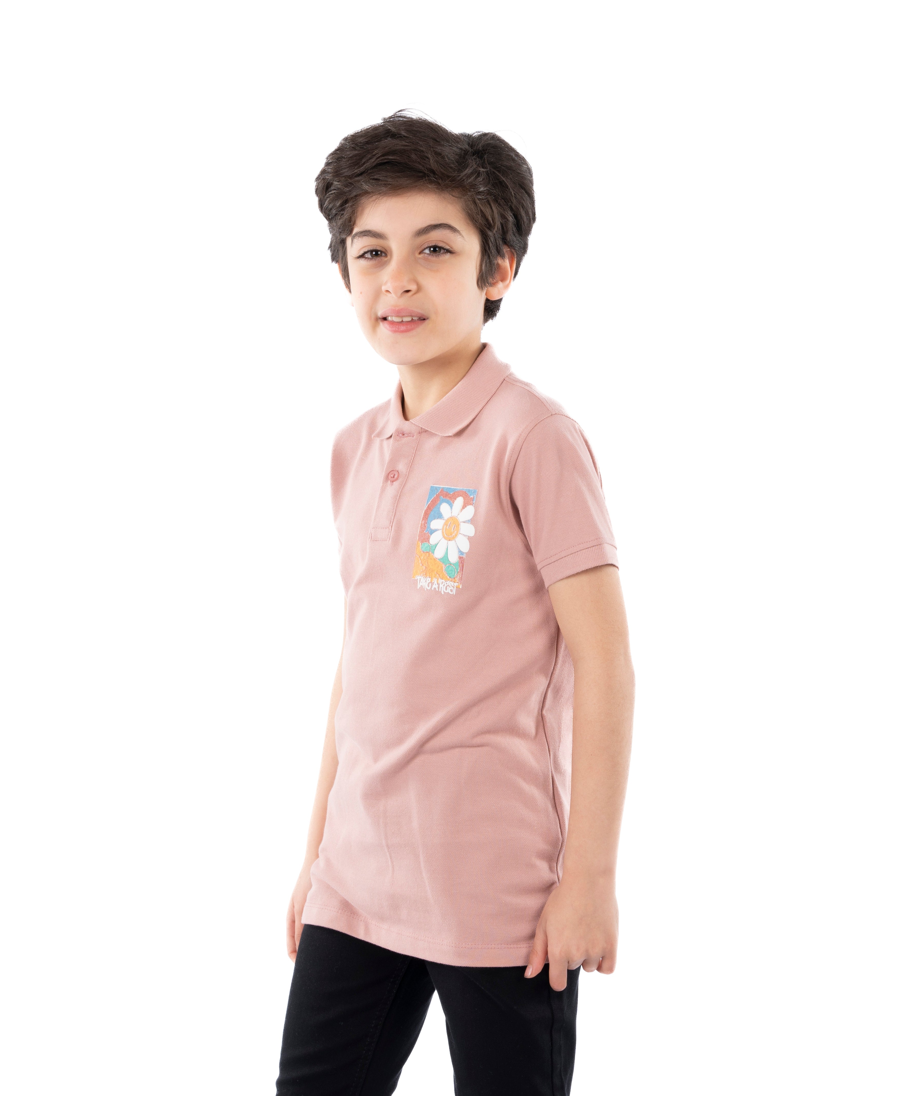 Polo T Shirt - Boys - Printed